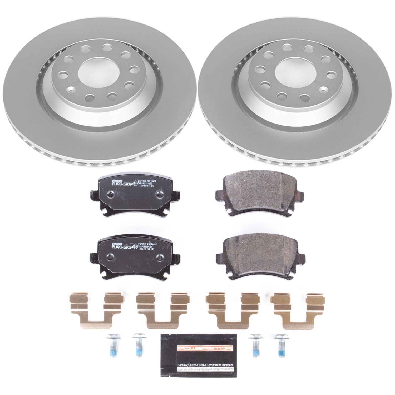 Power Stop - ESK4628 - Rear - Disc Brake Pad and Rotor Kit