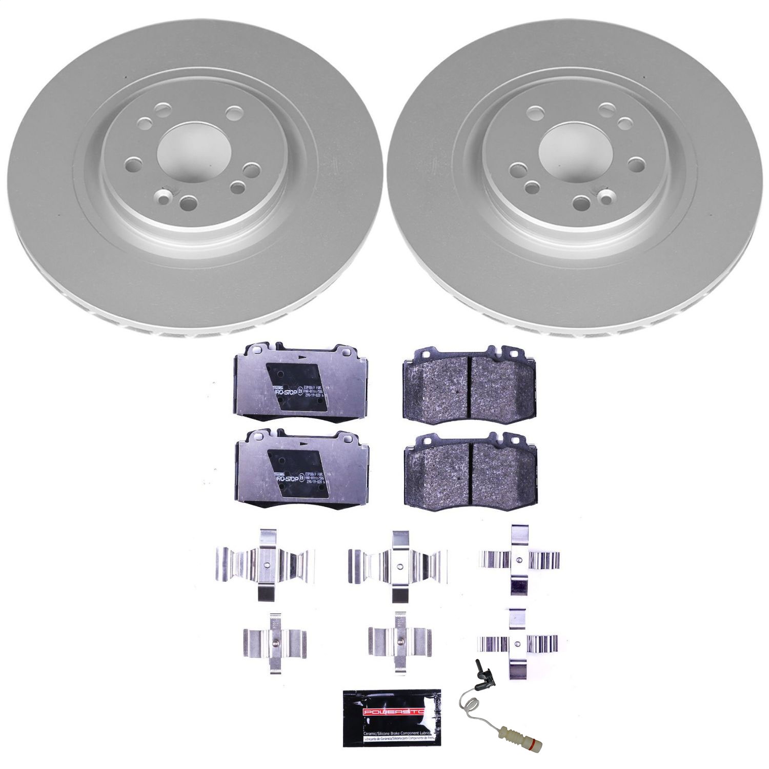 Power Stop - ESK5236 - Front - Disc Brake Pad and Rotor Kit