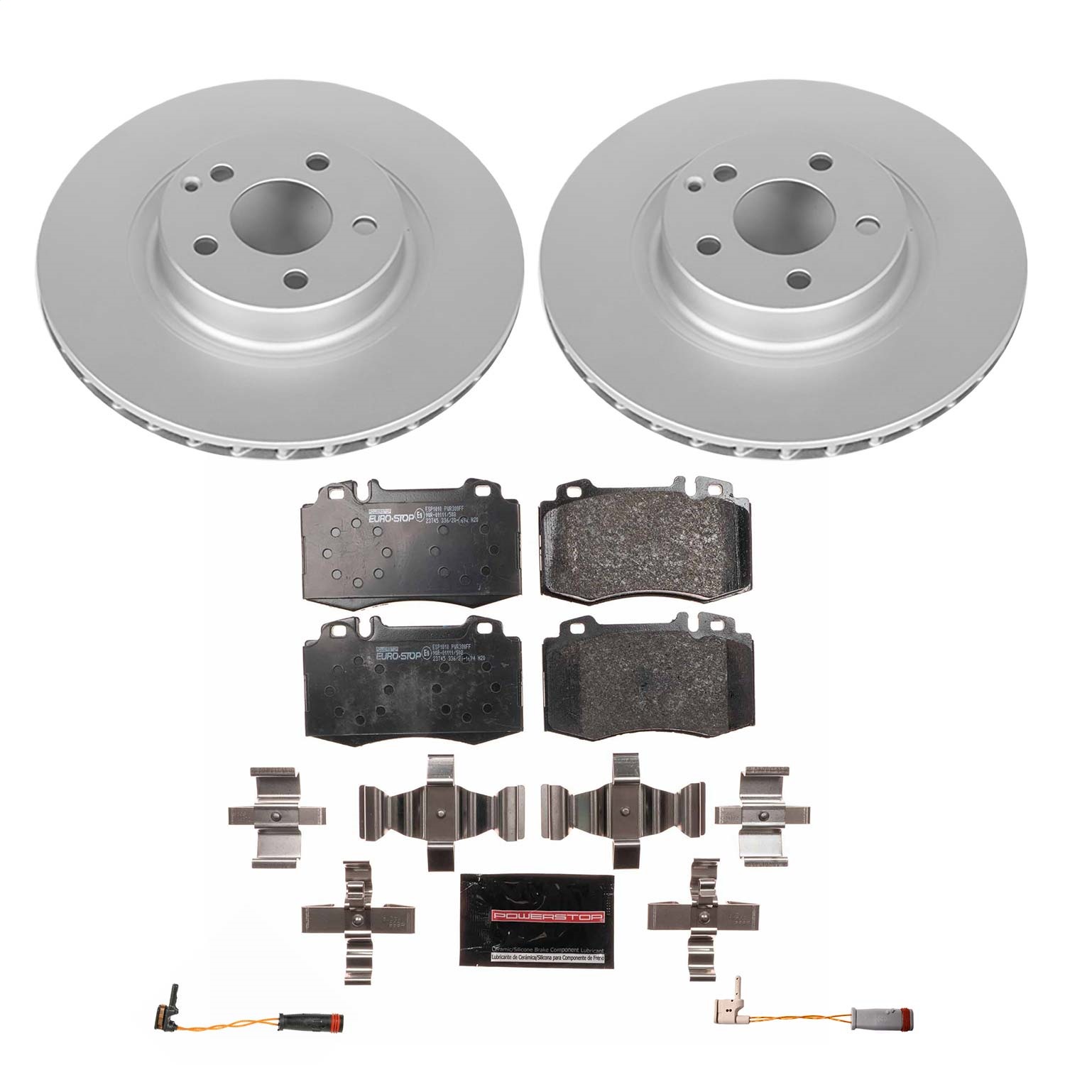 Power Stop - ESK5241 - Front - Disc Brake Pad and Rotor Kit