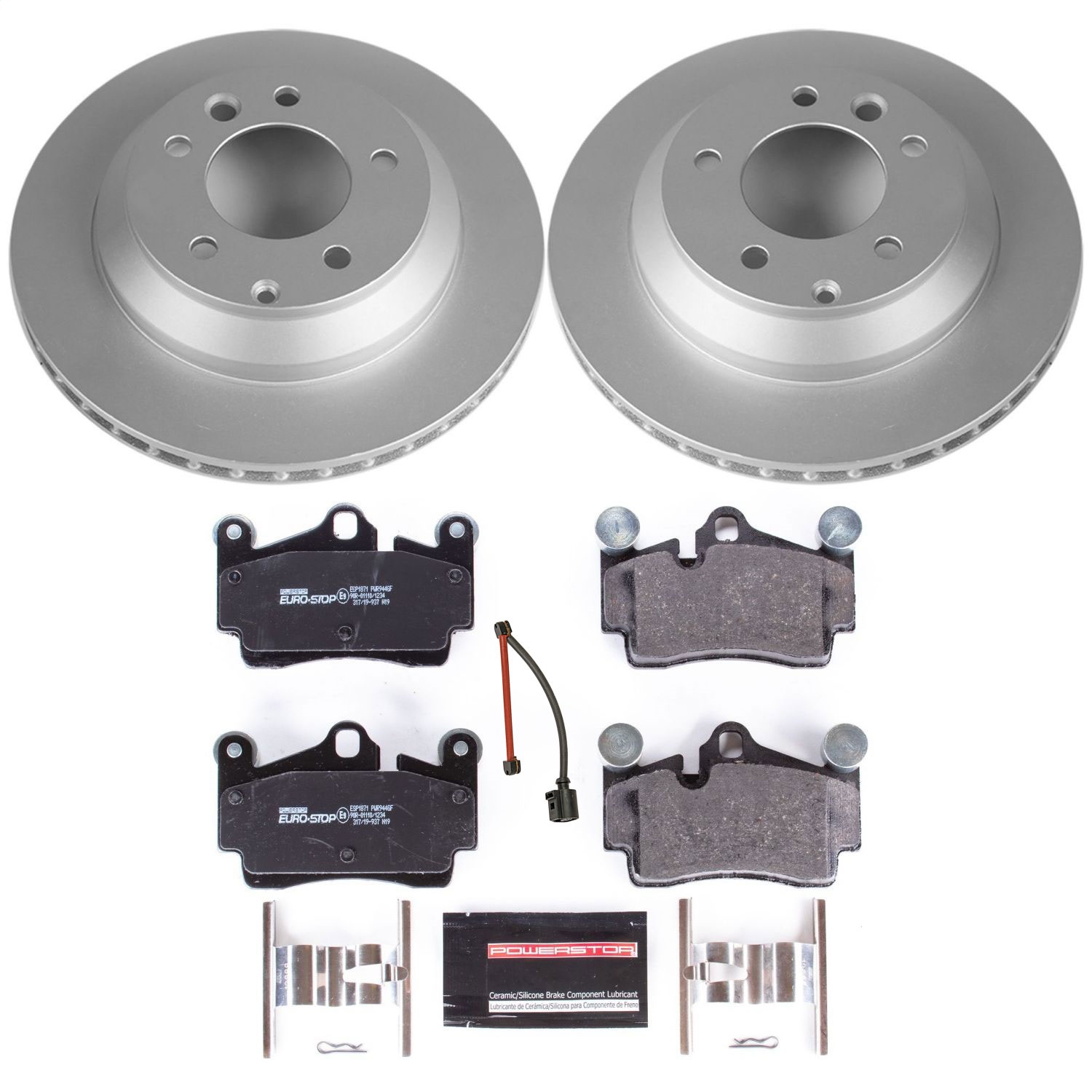 Power Stop - ESK5312 - Rear - Disc Brake Pad and Rotor Kit