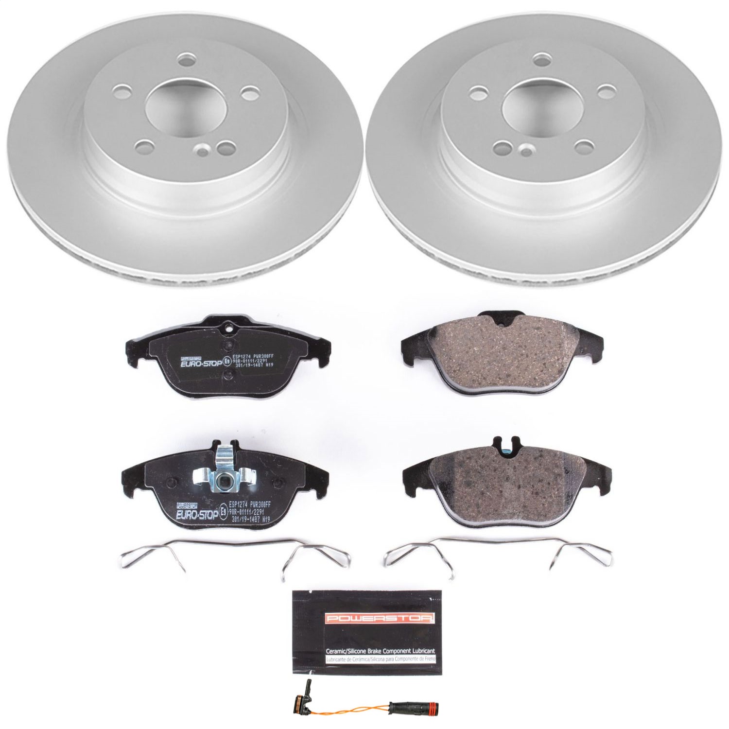 Power Stop - ESK5626 - Rear - Disc Brake Pad and Rotor Kit