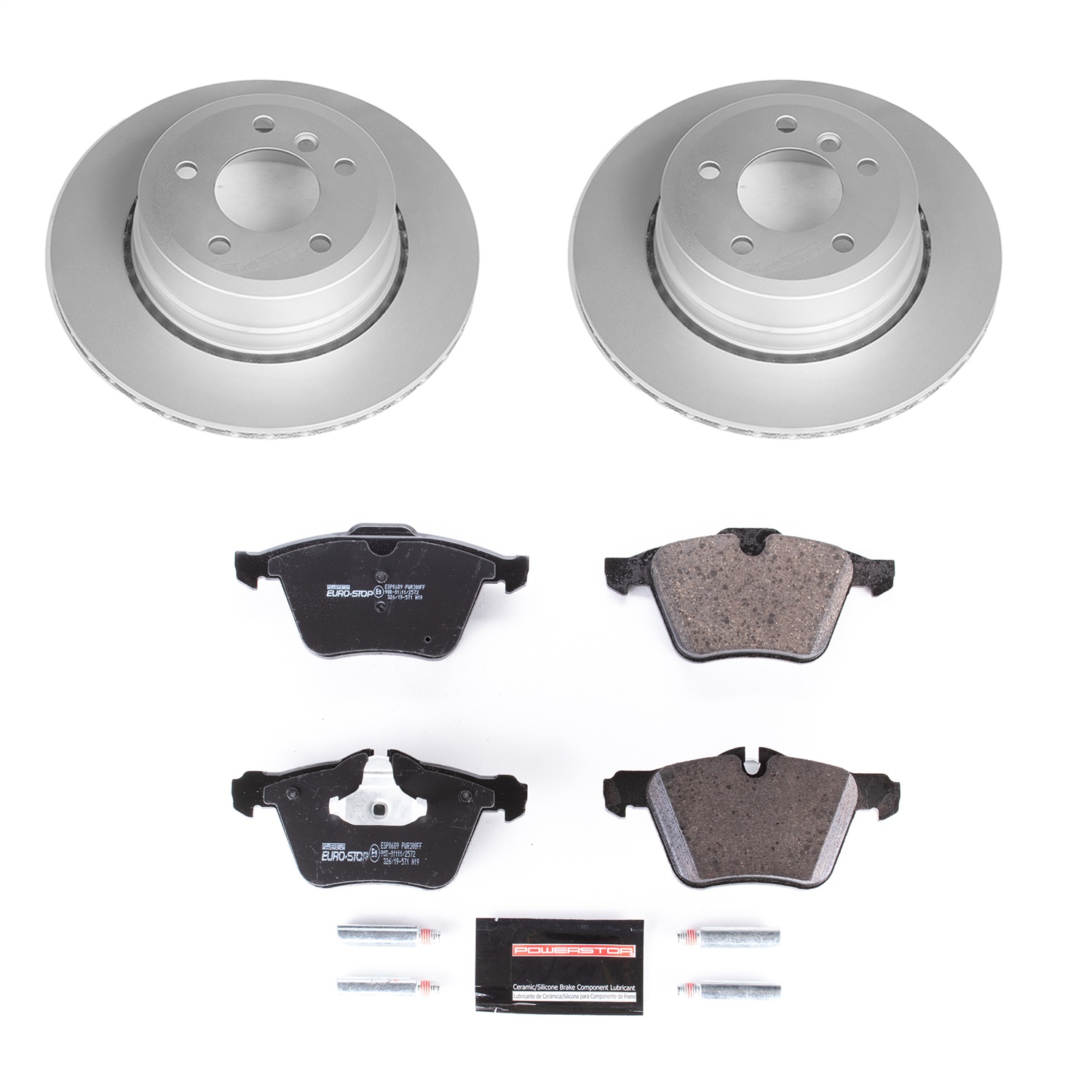 Power Stop - ESK5638 - Front - Disc Brake Pad and Rotor Kit