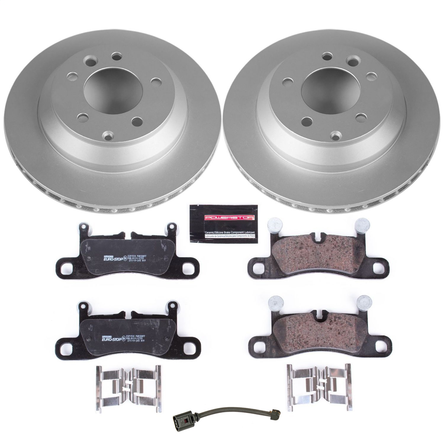 Power Stop - ESK5979 - Rear - Disc Brake Pad and Rotor Kit