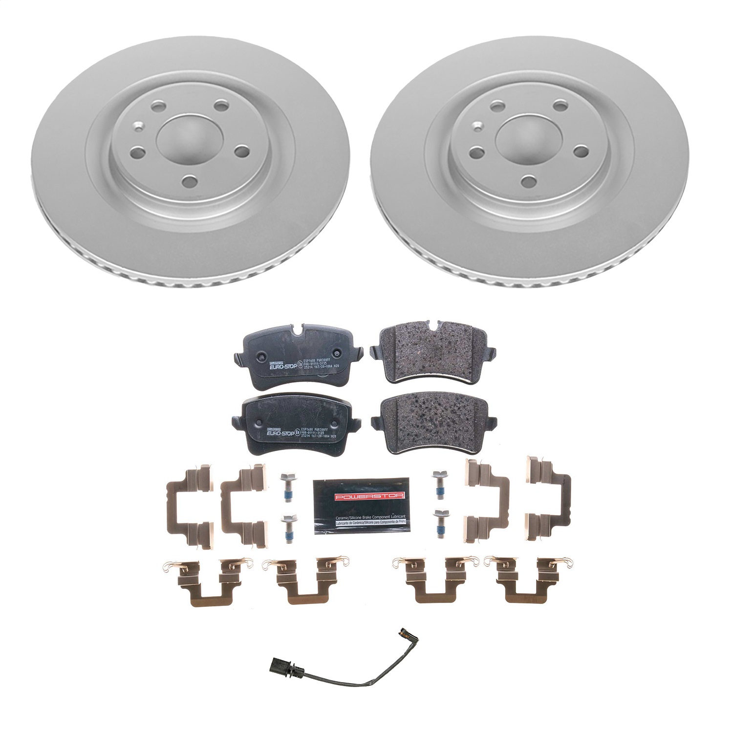 Power Stop - ESK6139 - Rear - Disc Brake Pad and Rotor Kit