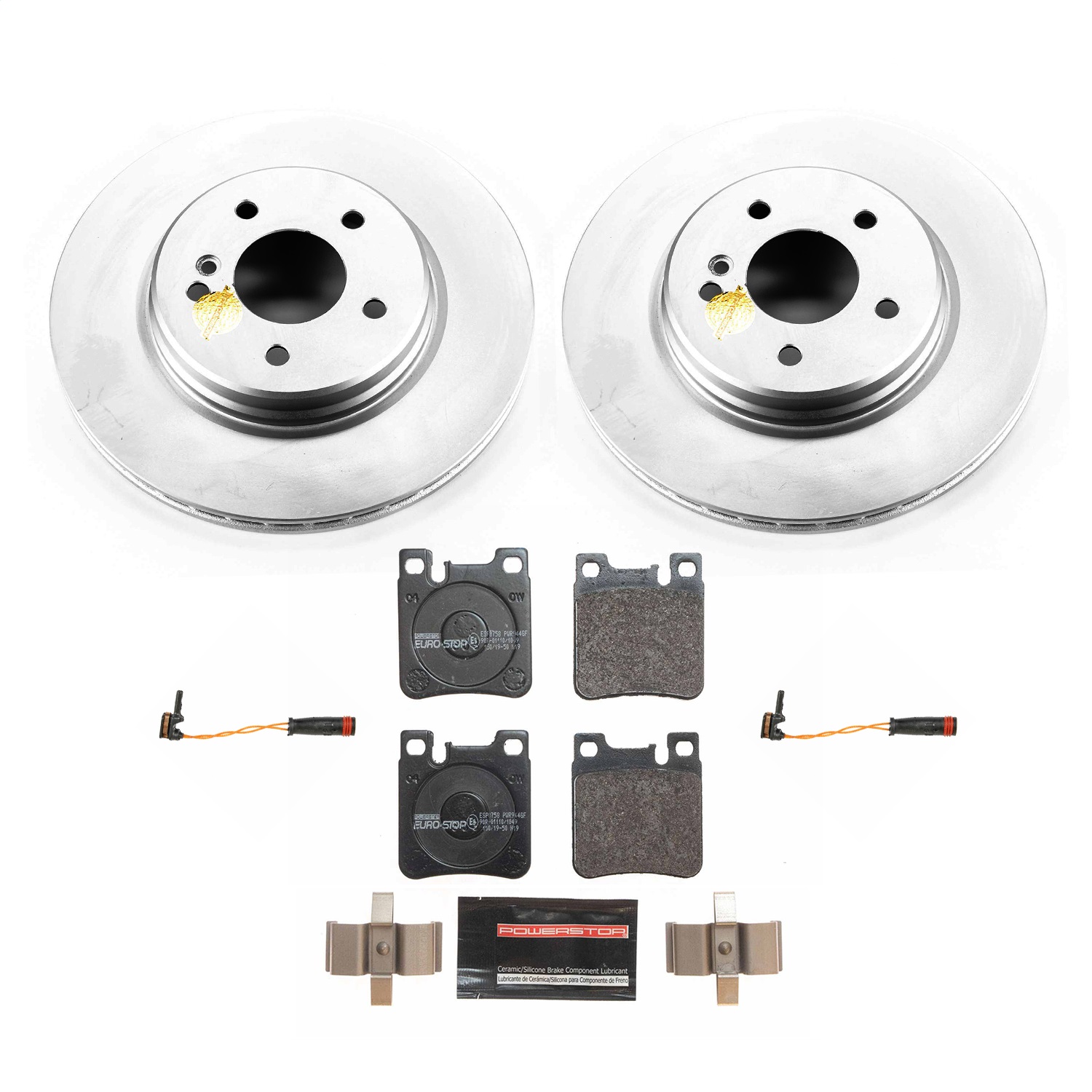 Power Stop - ESK6226 - Rear - Disc Brake Pad and Rotor Kit