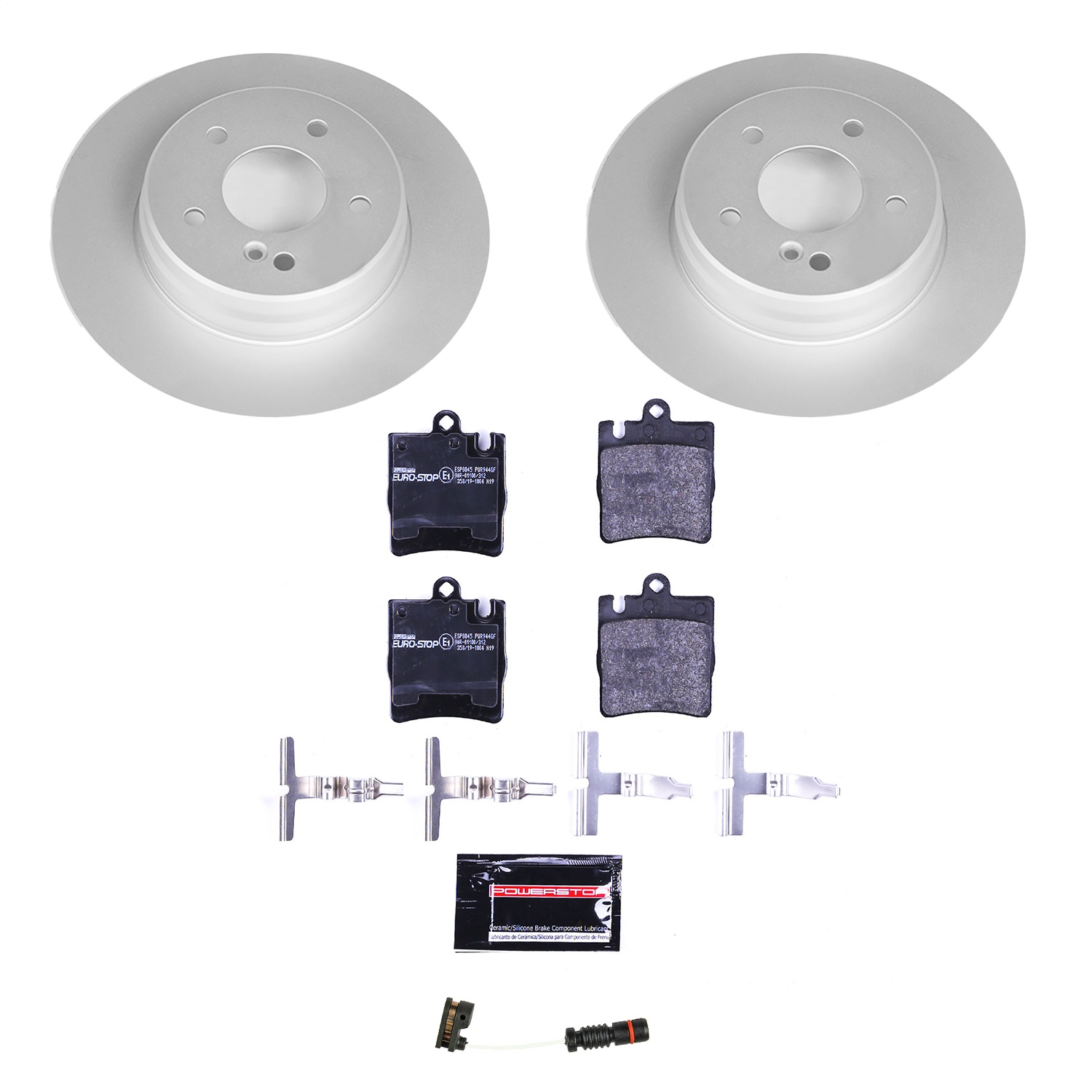 Power Stop - ESK627 - Rear - Disc Brake Pad and Rotor Kit