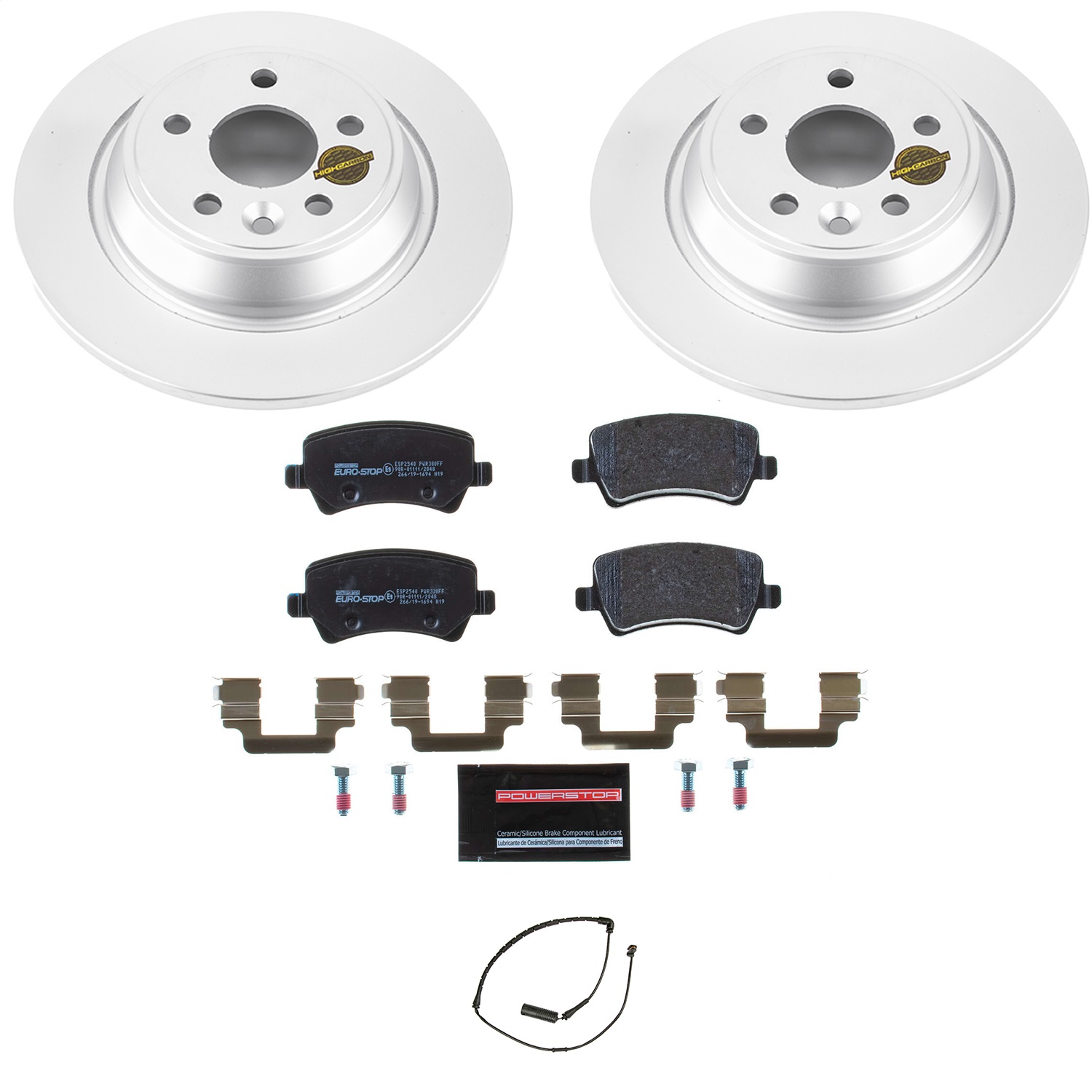 Power Stop - ESK6293 - Rear - Disc Brake Pad and Rotor Kit