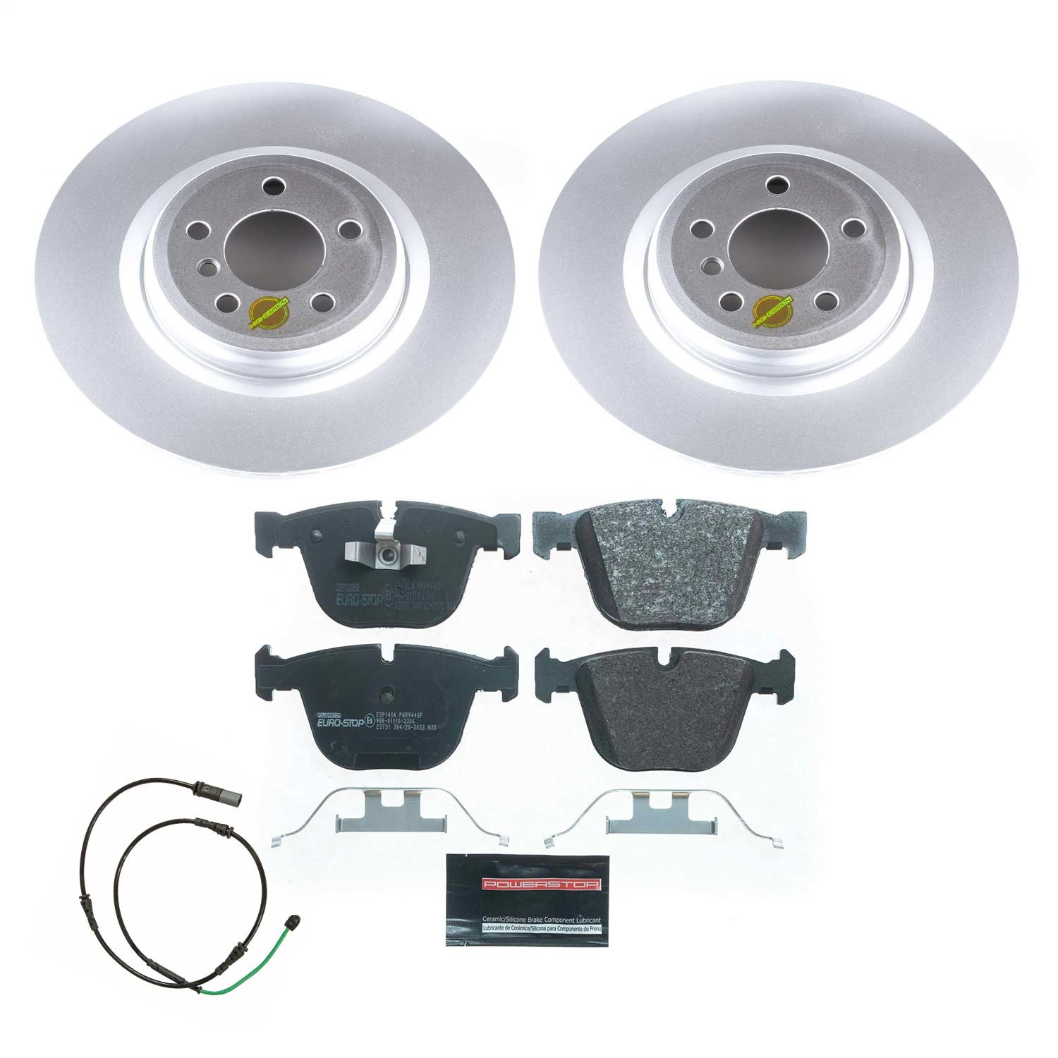 Power Stop - ESK6416 - Rear - Disc Brake Pad and Rotor Kit