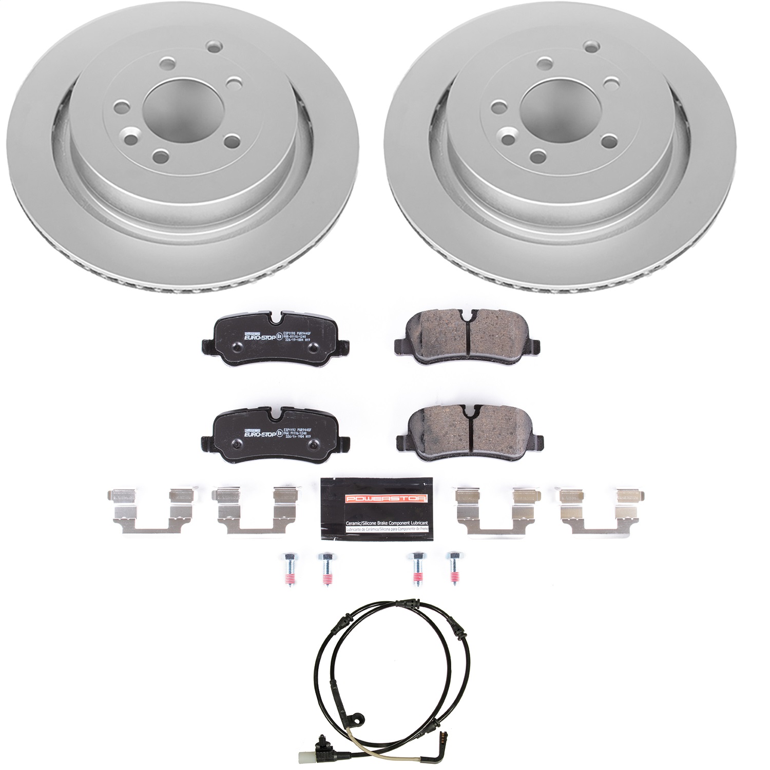 Power Stop - ESK6564 - Rear - Disc Brake Pad and Rotor Kit