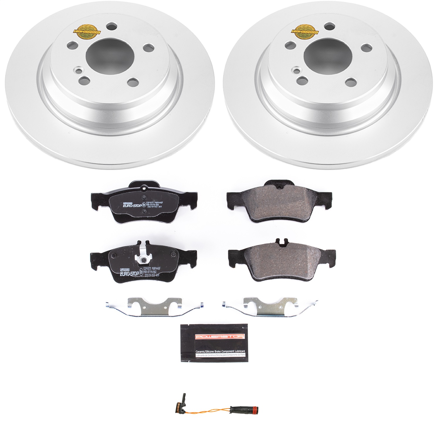 Power Stop - ESK6566 - Rear - Disc Brake Pad and Rotor Kit