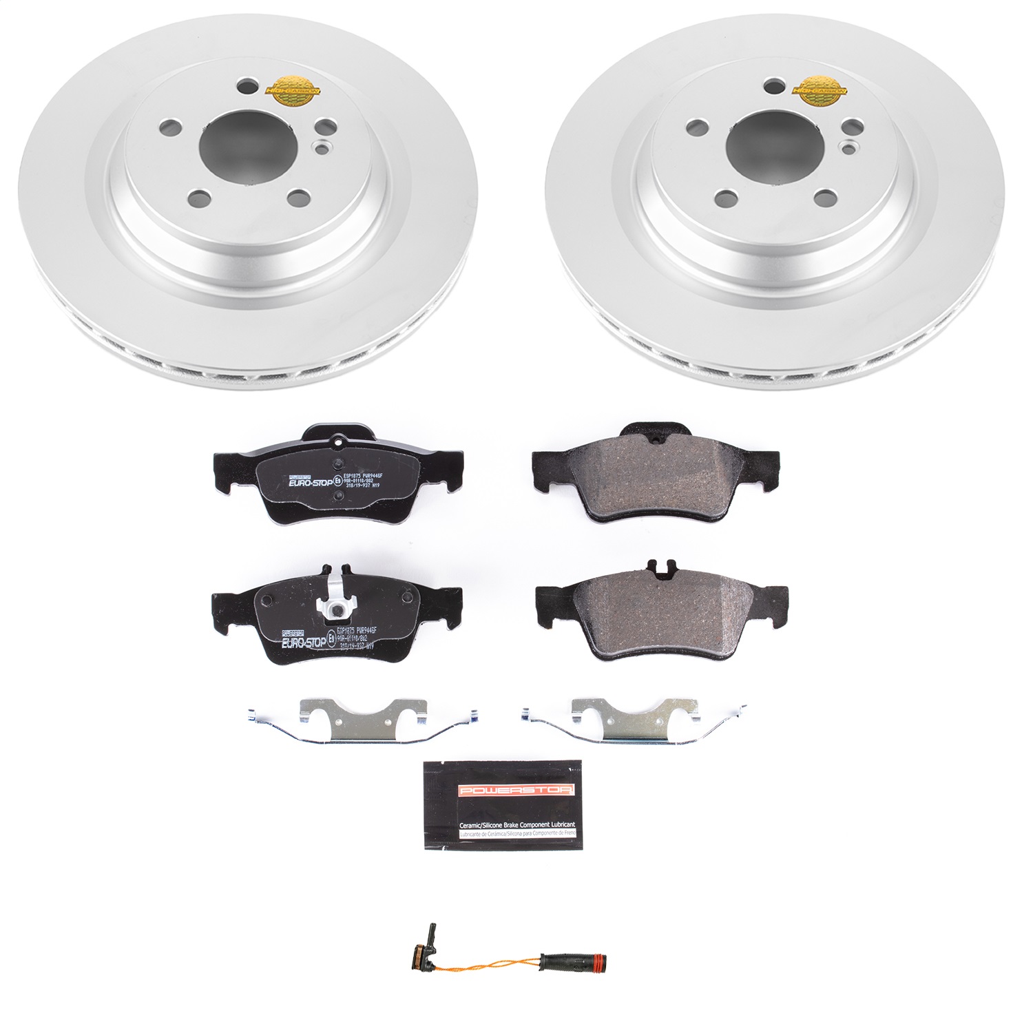 Power Stop - ESK6568 - Rear - Disc Brake Pad and Rotor Kit