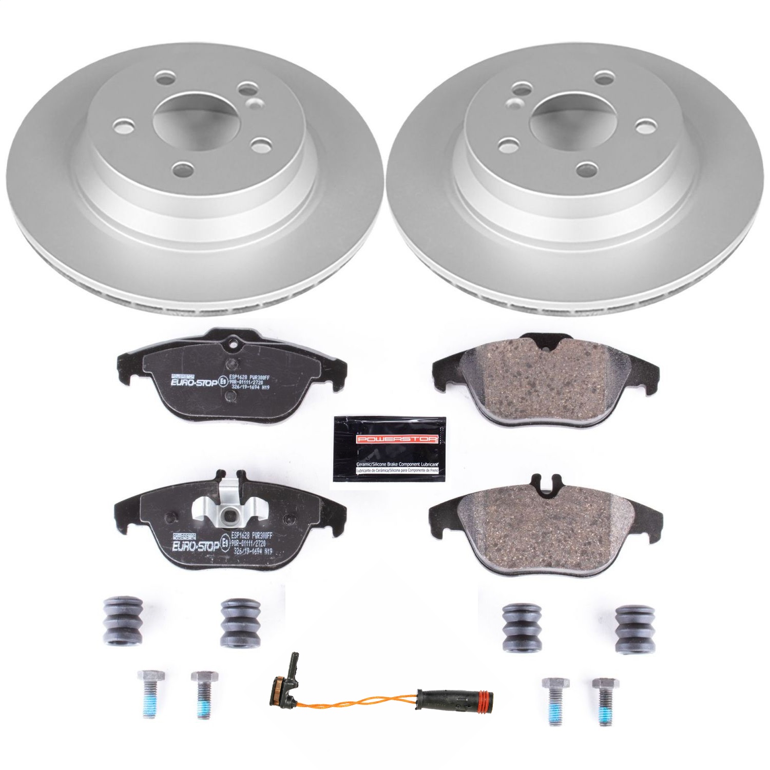 Power Stop - ESK6715 - Rear - Disc Brake Pad and Rotor Kit