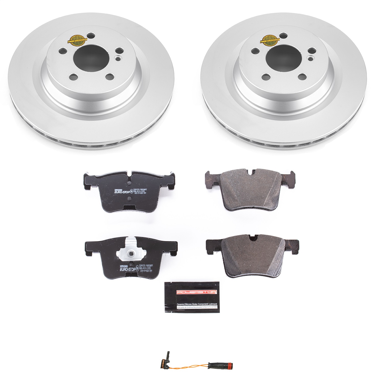 Power Stop - ESK6881 - Rear - Disc Brake Pad and Rotor Kit