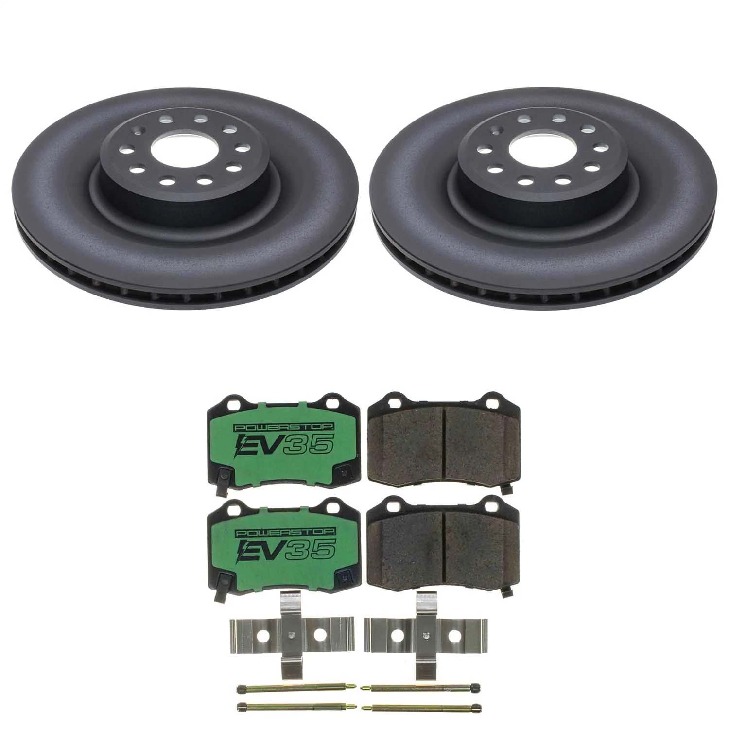 Power Stop - EVK6799 - Rear - Disc Brake Pad and Rotor Kit