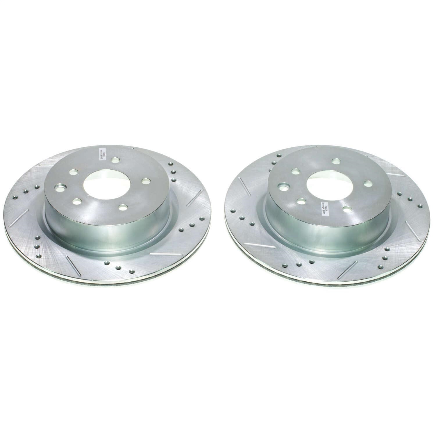 Power Stop - JBR1144XPR - Rear - Disc Brake Rotor Set