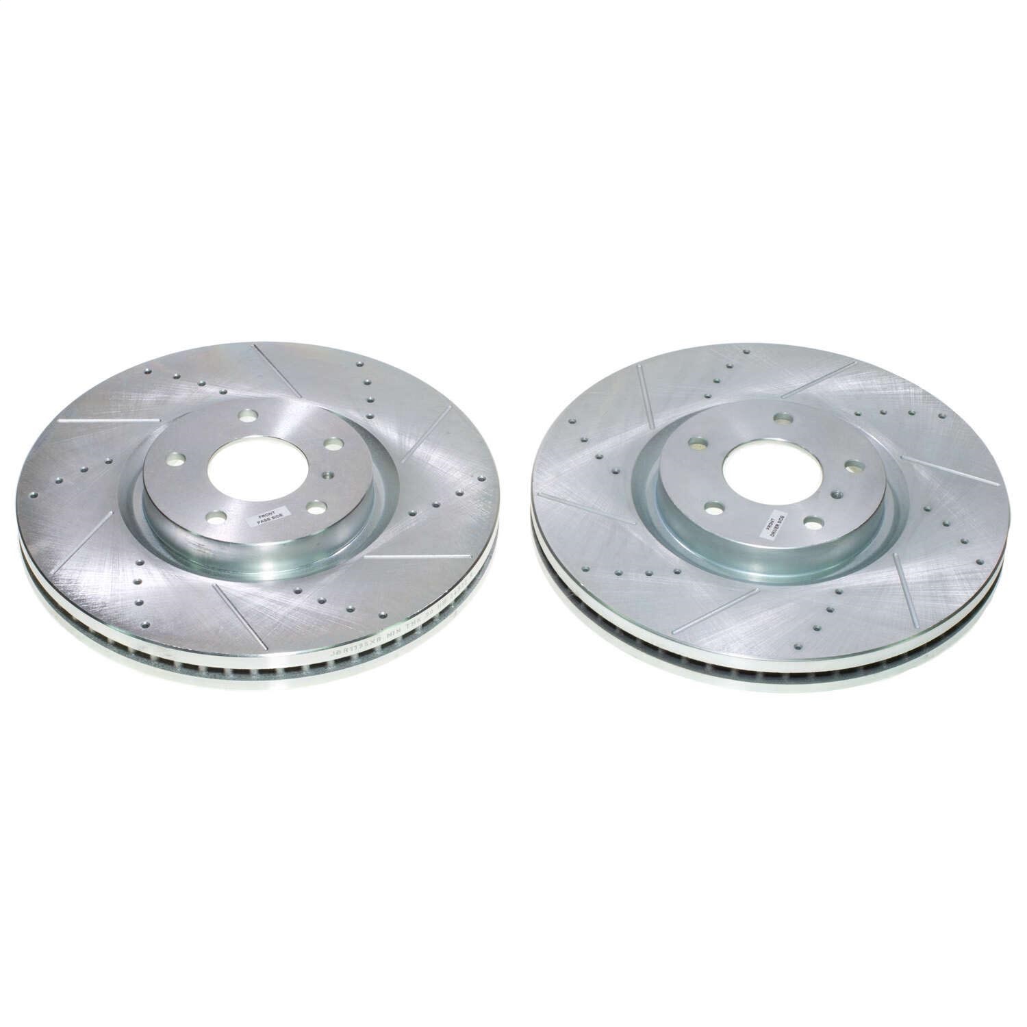 Power Stop - JBR1195XPR - Front - Disc Brake Rotor Set