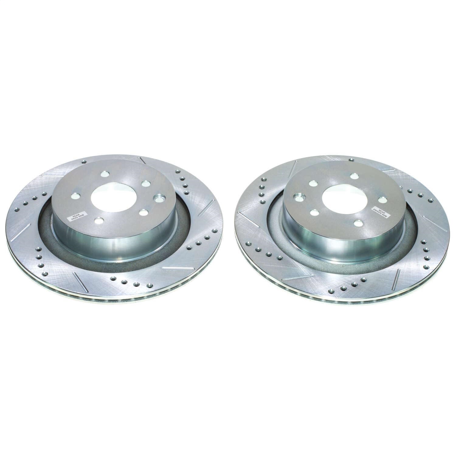 Power Stop - JBR1340XPR - Rear - Disc Brake Rotor Set