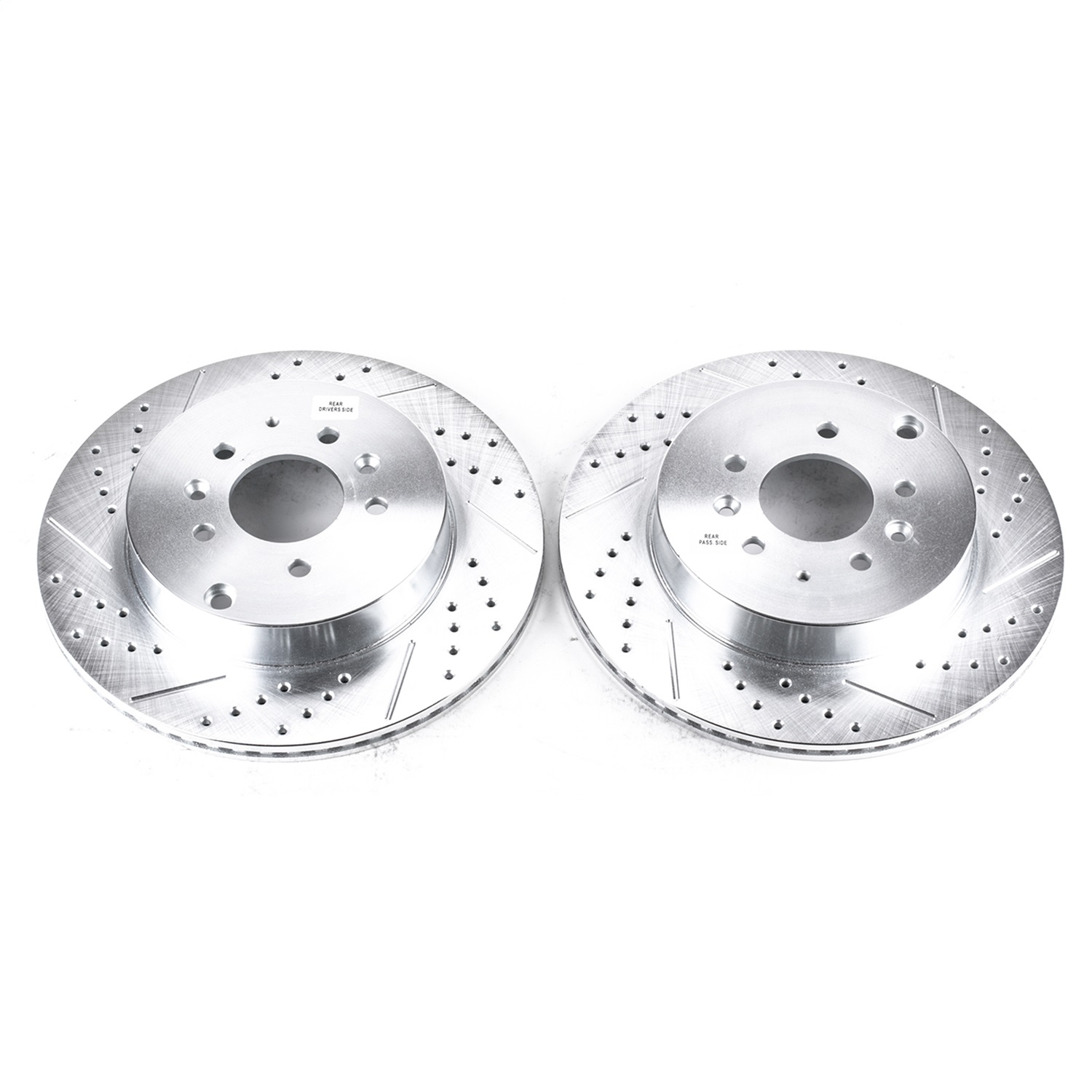 Power Stop - JBR1398XPR - Rear - Disc Brake Rotor Set