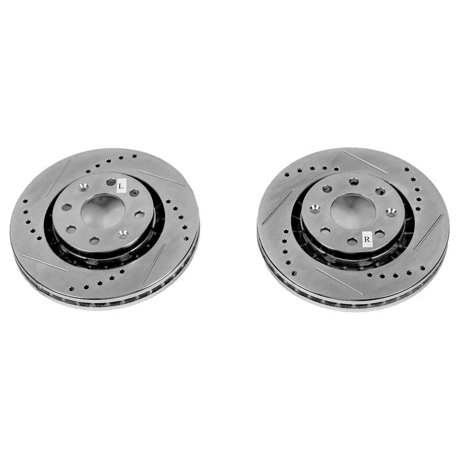 Power Stop - JBR1508XPR - Front - Disc Brake Rotor Set