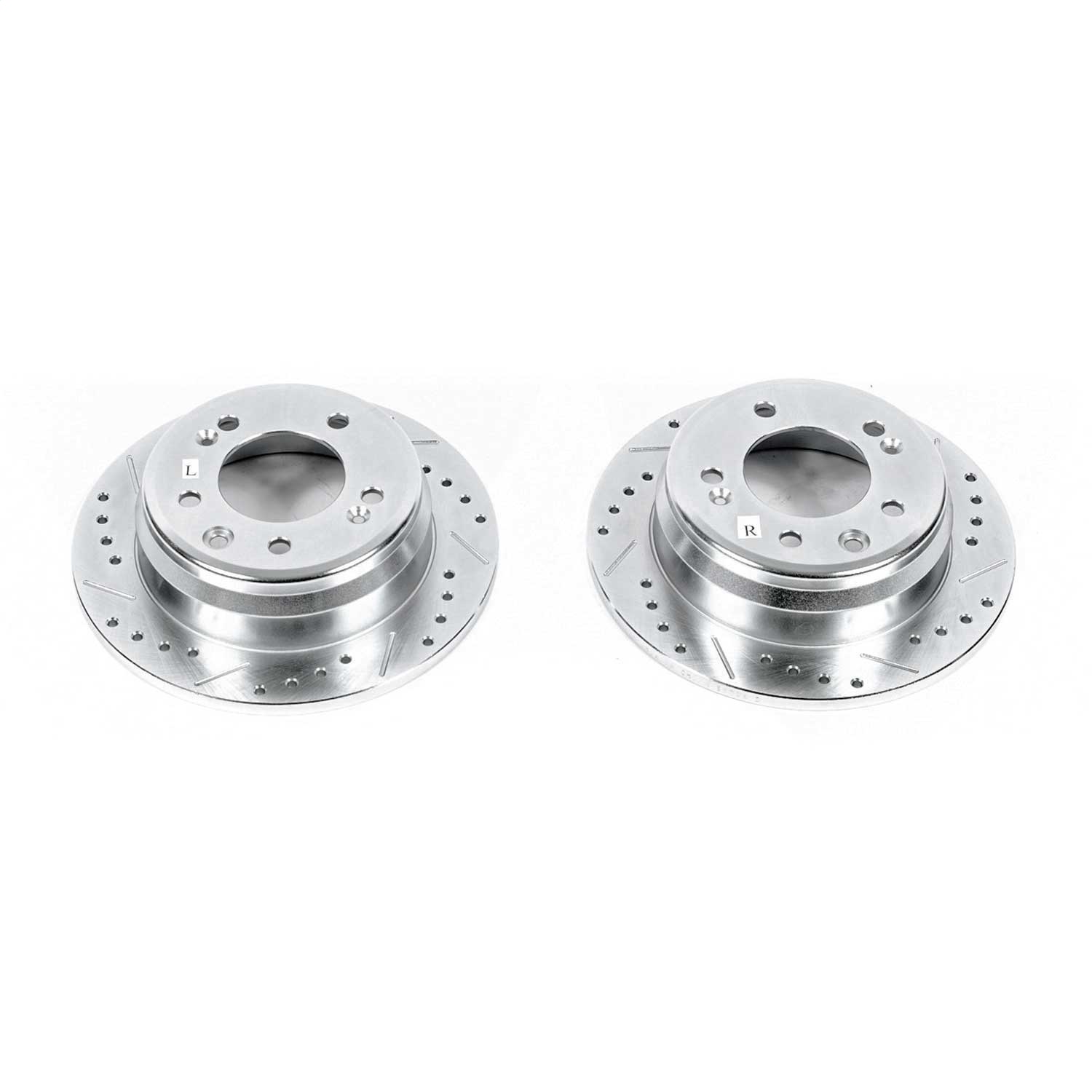 Power Stop - JBR1526XPR - Rear - Disc Brake Rotor Set