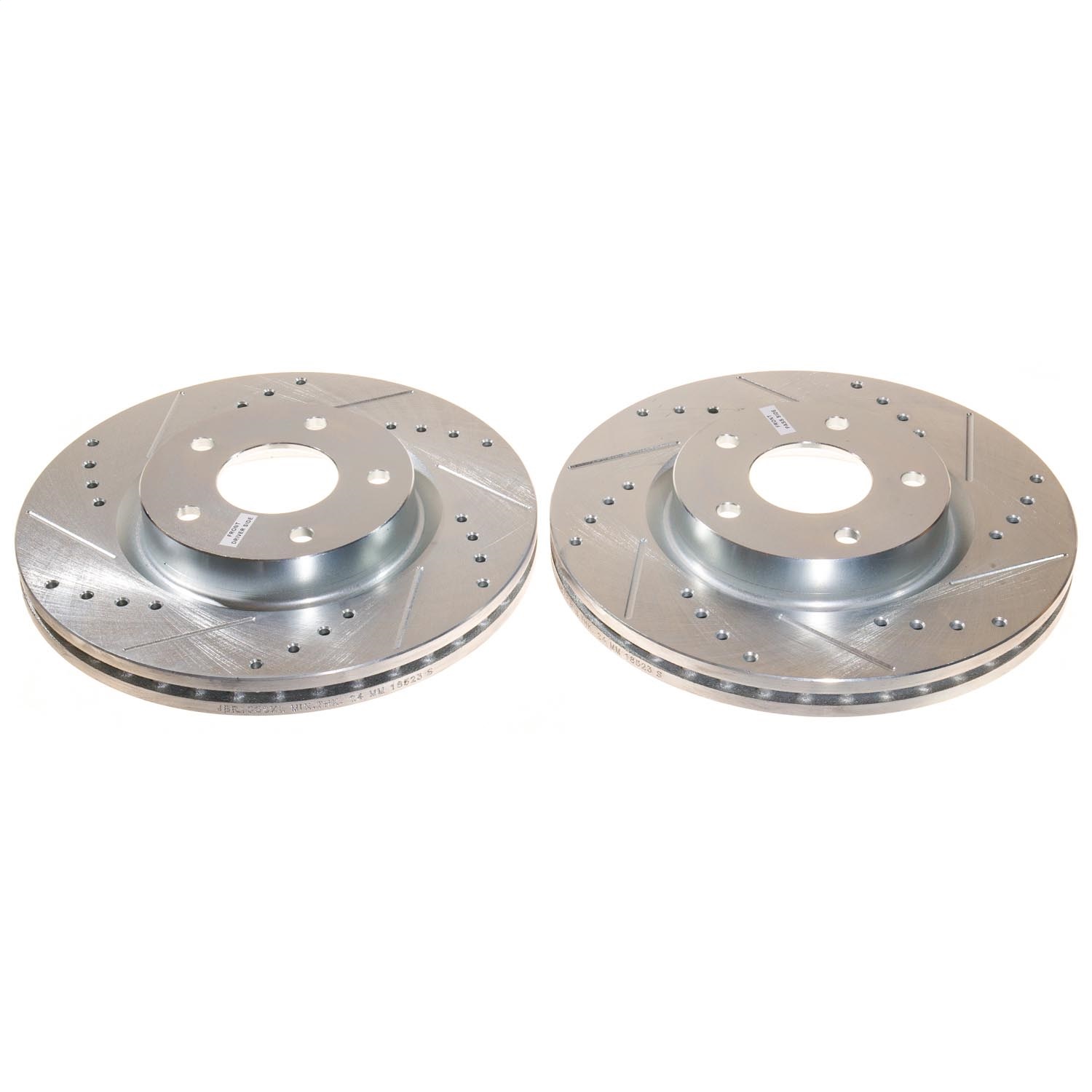 Power Stop - JBR1558XPR - Front - Disc Brake Rotor Set