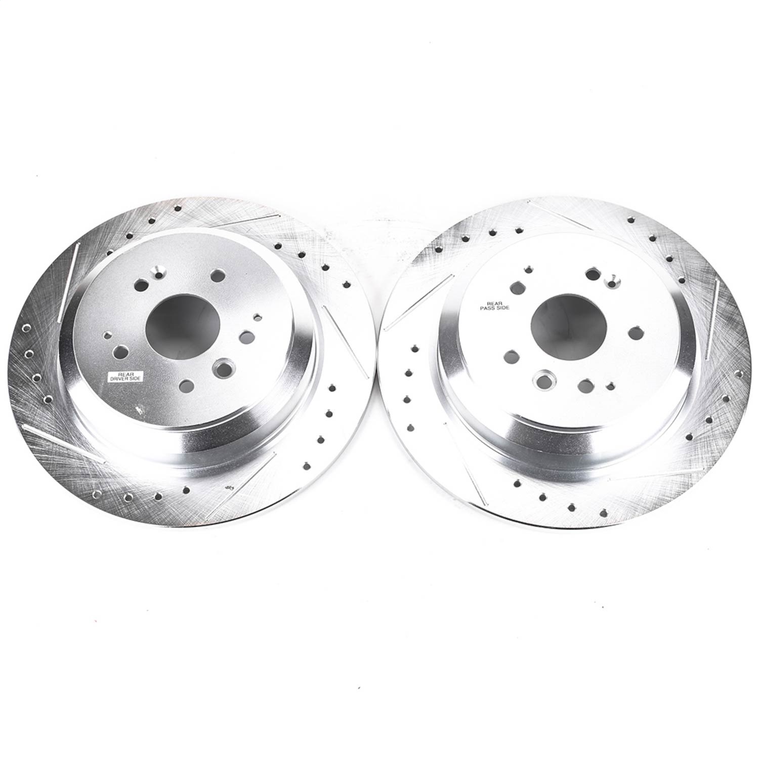Power Stop - JBR1587XPR - Rear - Disc Brake Rotor Set