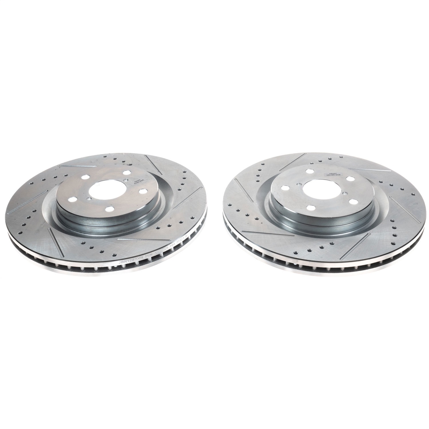 Power Stop - JBR1787XPR - Front - Disc Brake Rotor Set