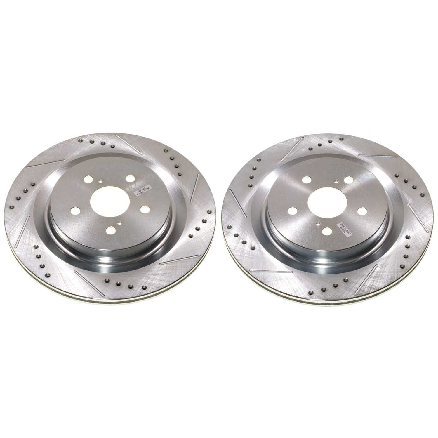 Power Stop - JBR1910XPR - Rear - Disc Brake Rotor Set