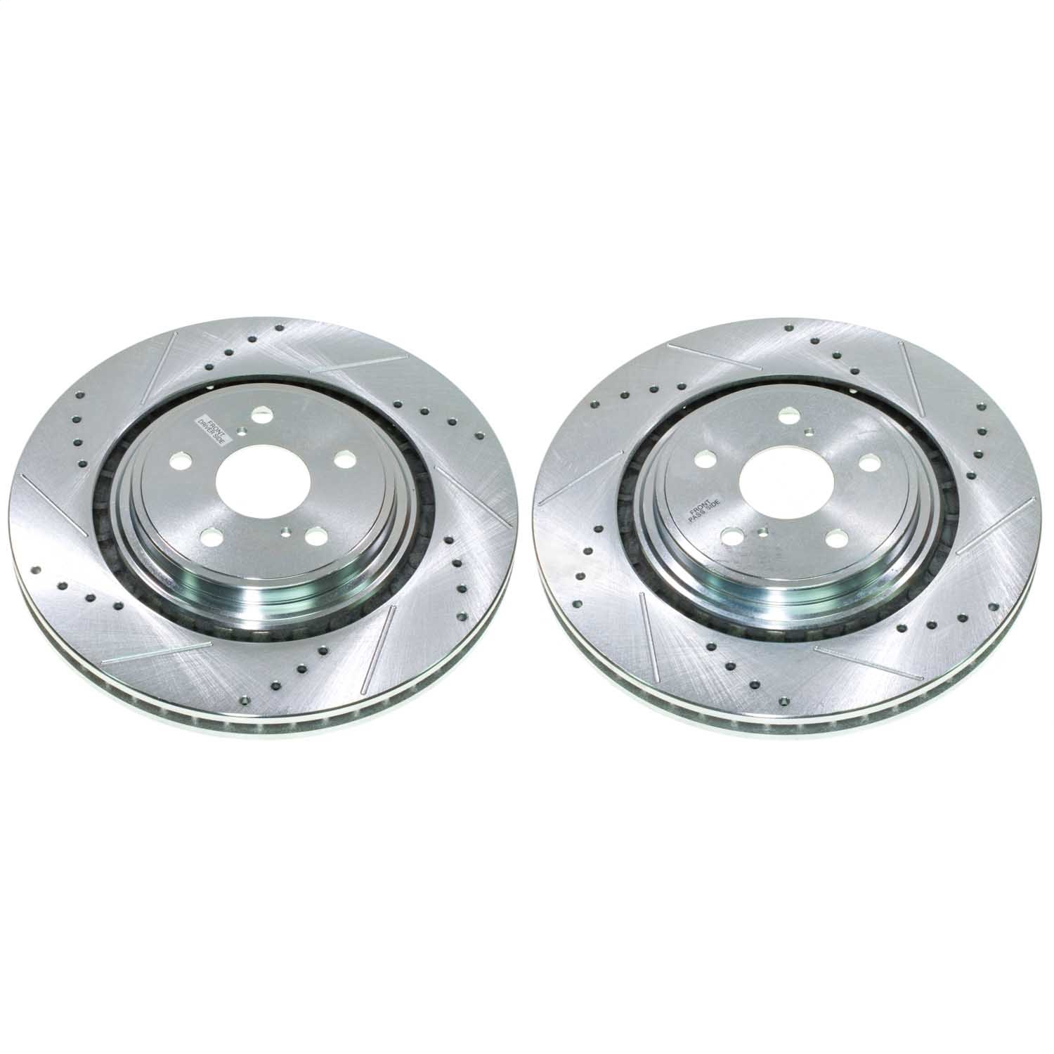 Power Stop - JBR1911XPR - Front - Disc Brake Rotor Set