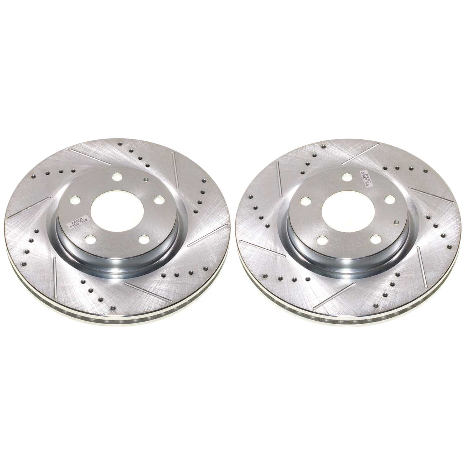 Power Stop - JBR1914XPR - Front - Disc Brake Rotor Set