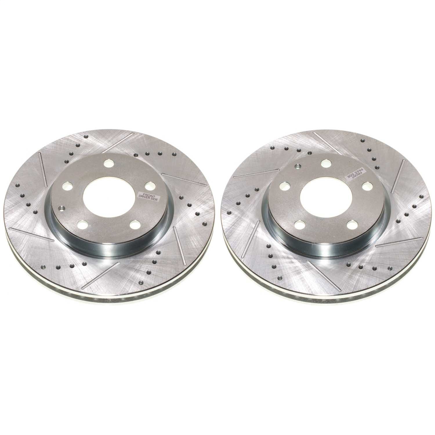 Power Stop - JBR1915XPR - Front - Disc Brake Rotor Set