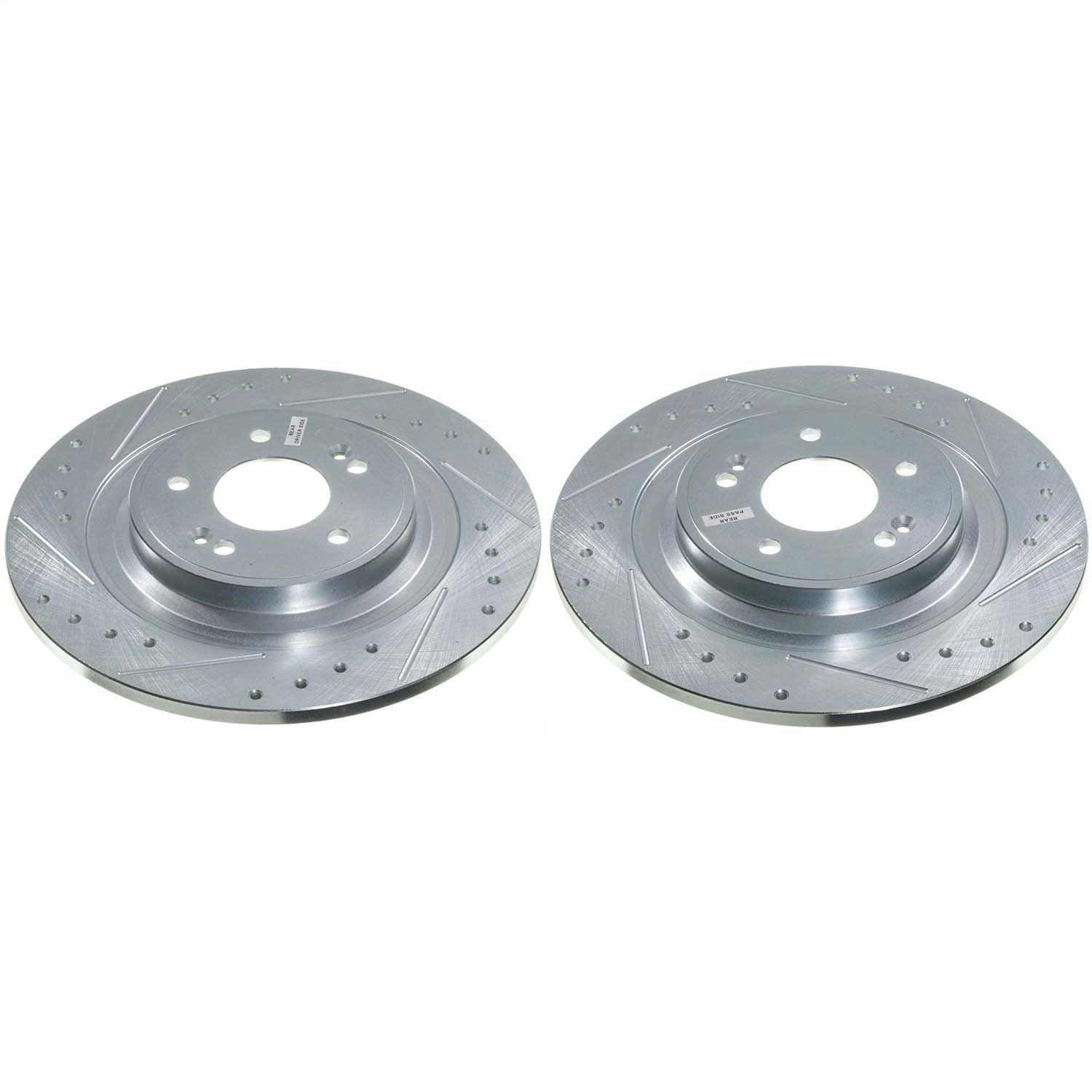 Power Stop - JBR1932XPR - Rear - Disc Brake Rotor Set