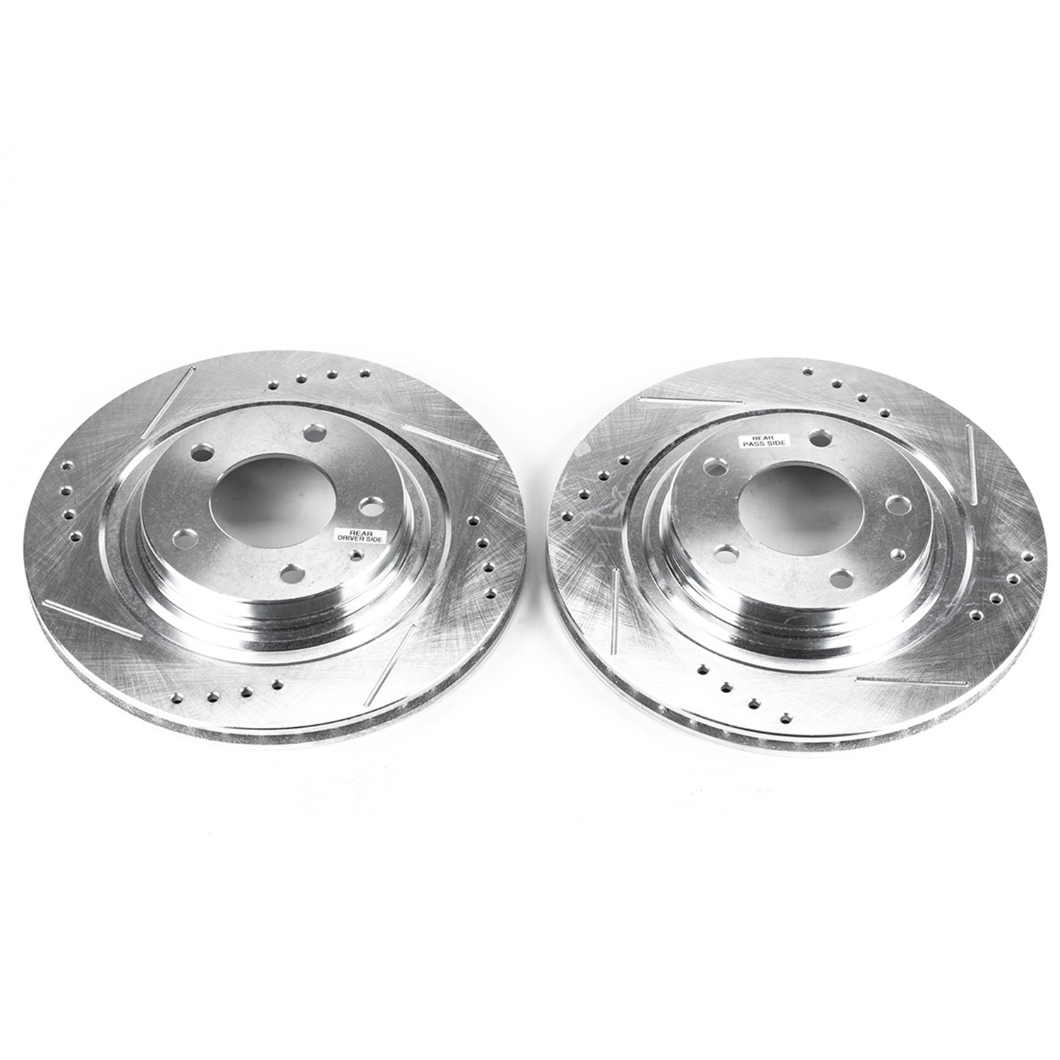 Power Stop - JBR761XPR - Rear - Disc Brake Rotor Set