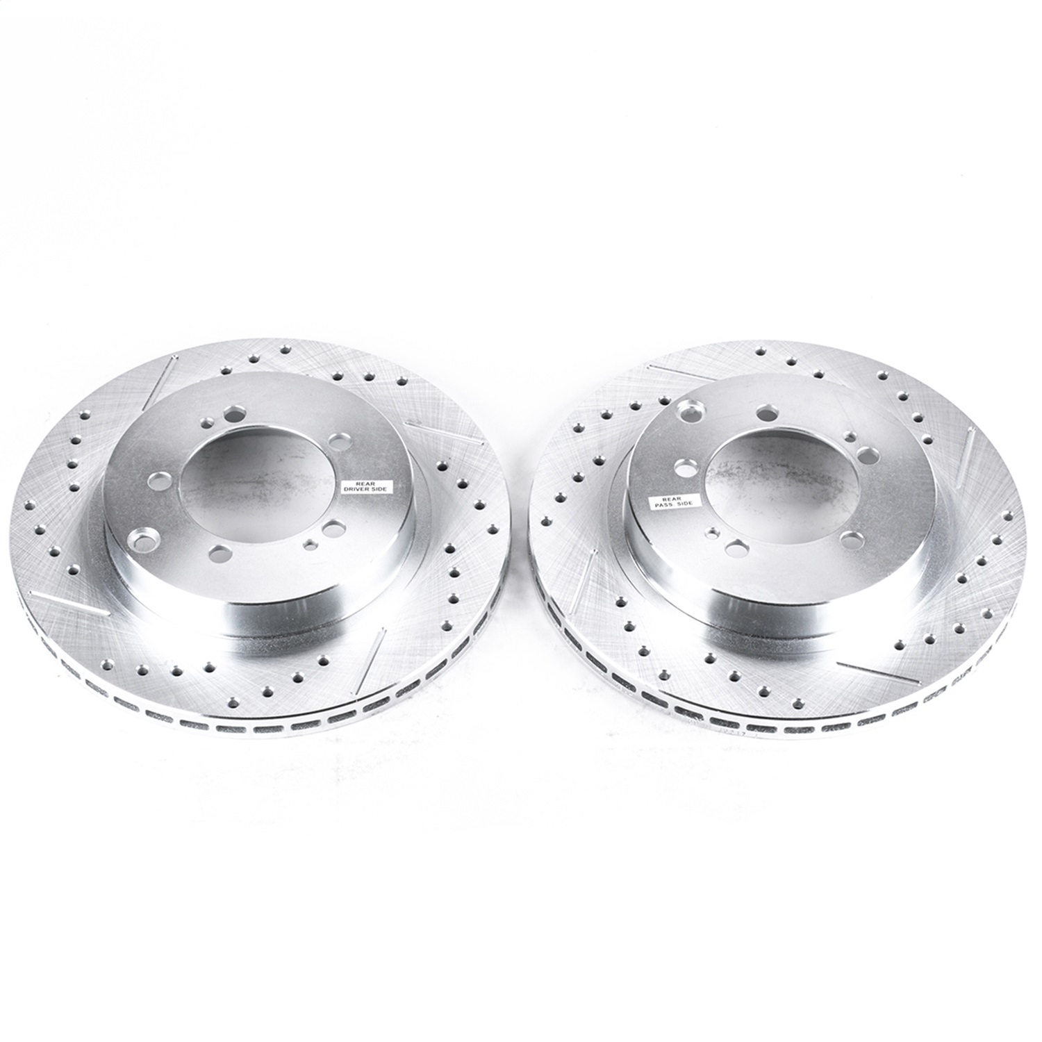 Power Stop - JBR786XPR - Rear - Disc Brake Rotor Set