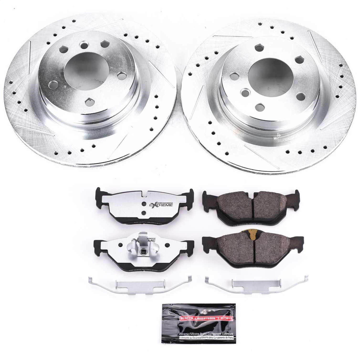 Power Stop - K044-26 - Rear - Disc Brake Pad and Rotor Kit