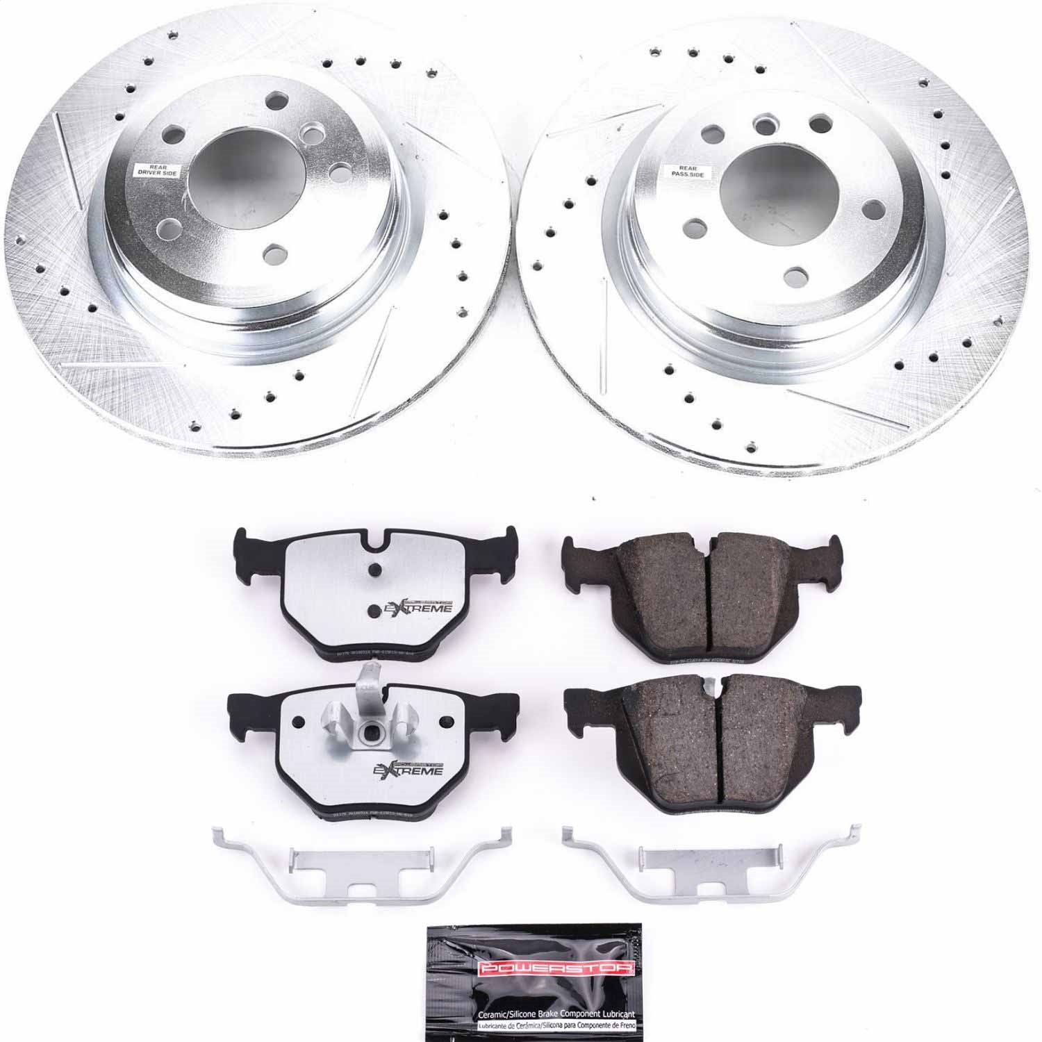 Power Stop - K045-26 - Rear - Disc Brake Pad and Rotor Kit