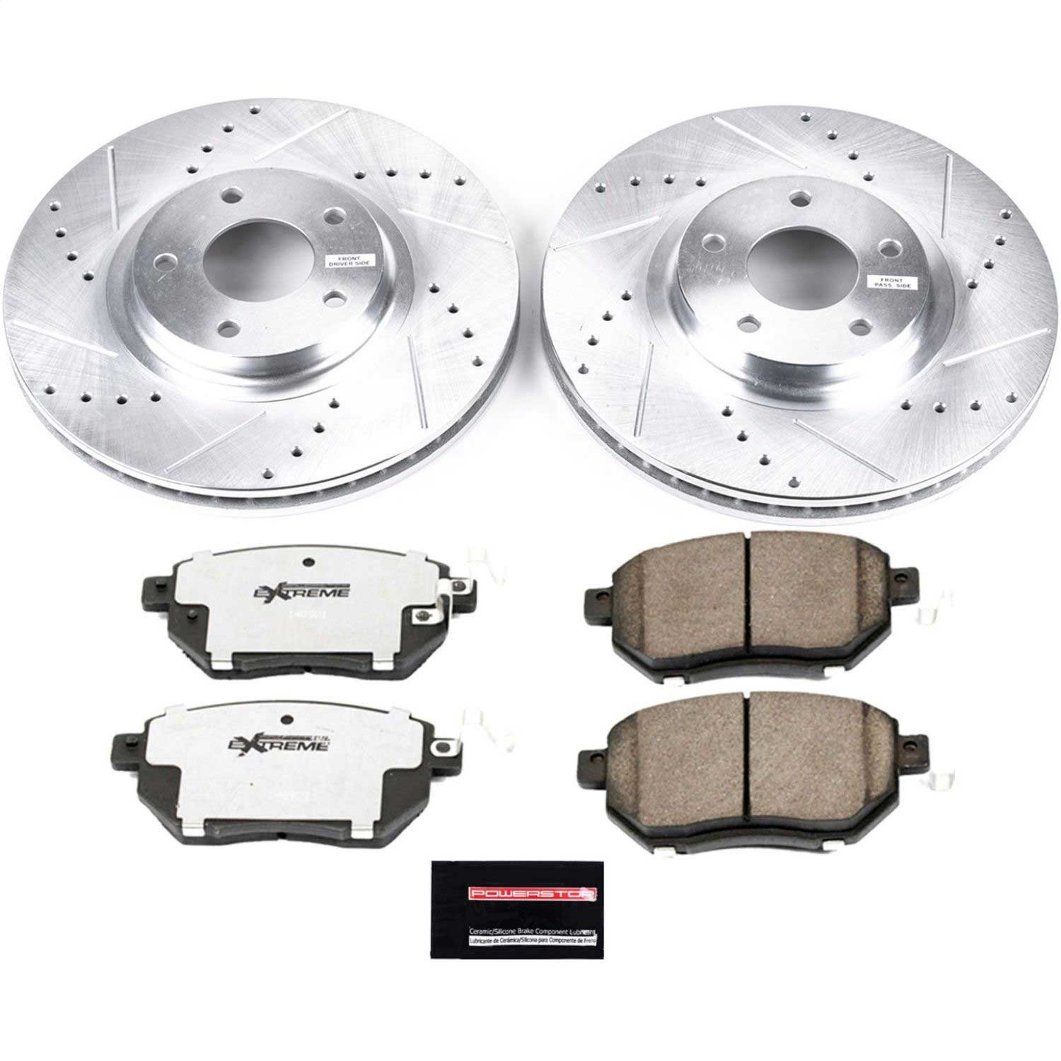 Power Stop - K091-26 - Front - Disc Brake Pad and Rotor Kit