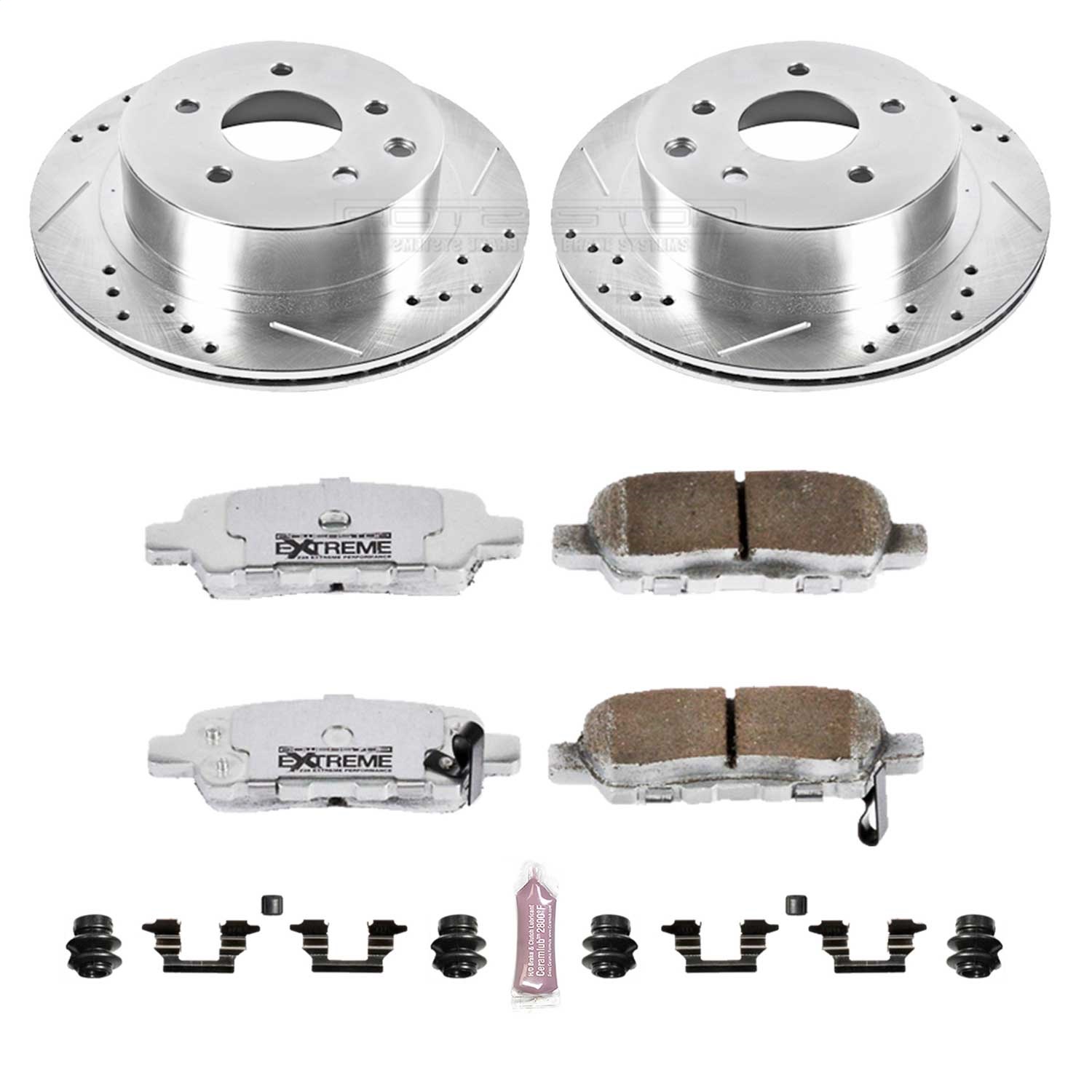 Power Stop - K103-26 - Rear - Disc Brake Pad and Rotor Kit