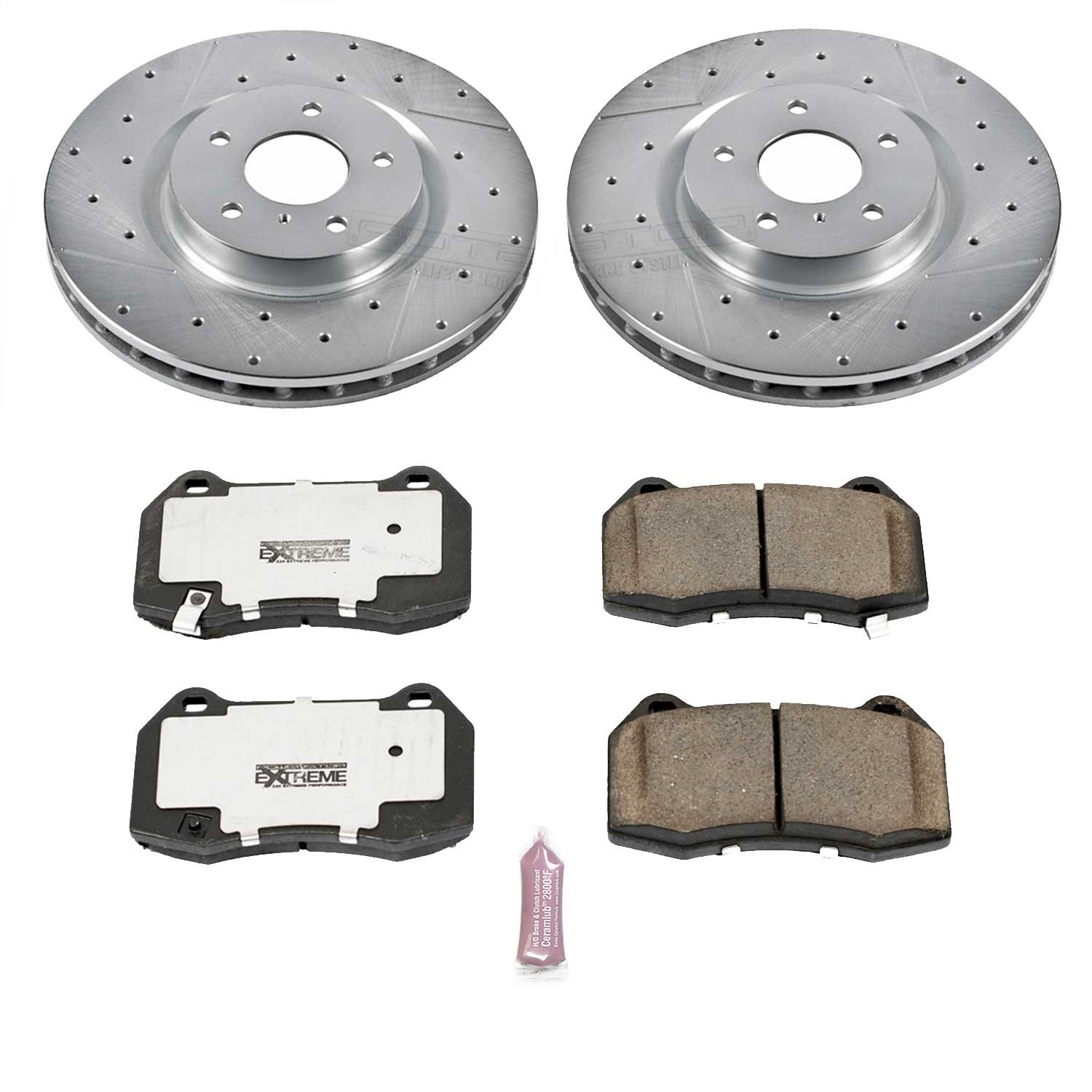 Power Stop - K104-26 - Front - Disc Brake Pad and Rotor Kit