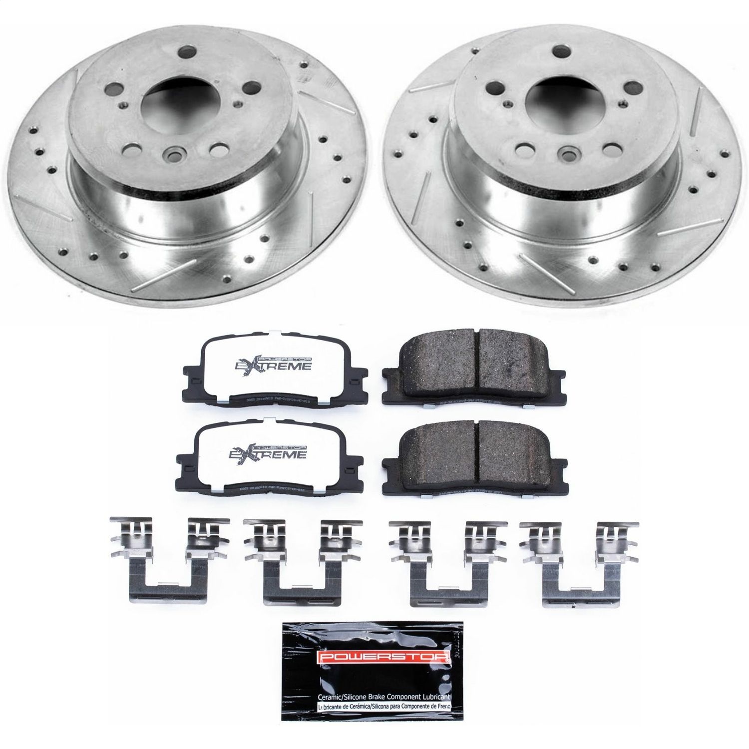 Power Stop - K1069-36 - Rear - Disc Brake Pad and Rotor Kit