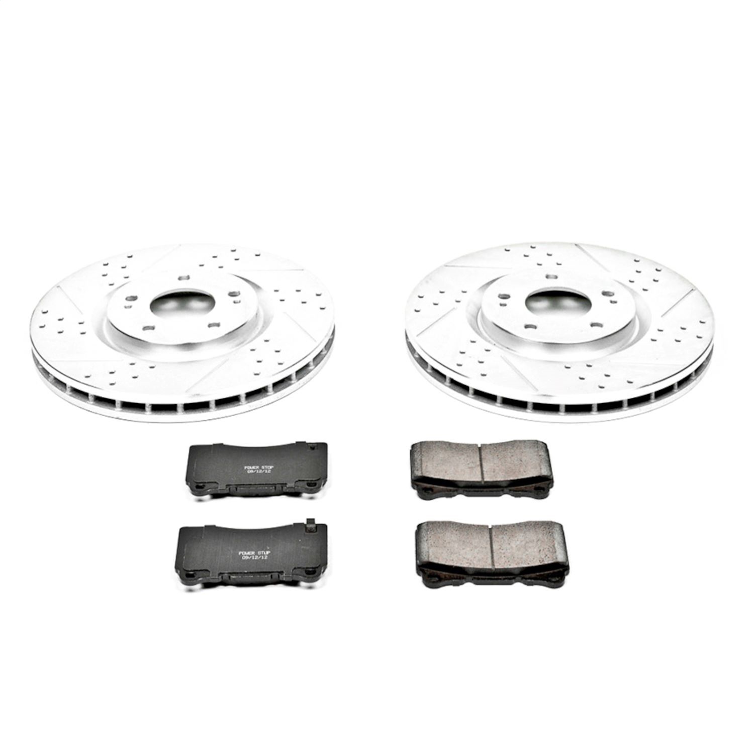 Power Stop - K107 - Front - Disc Brake Pad and Rotor Kit