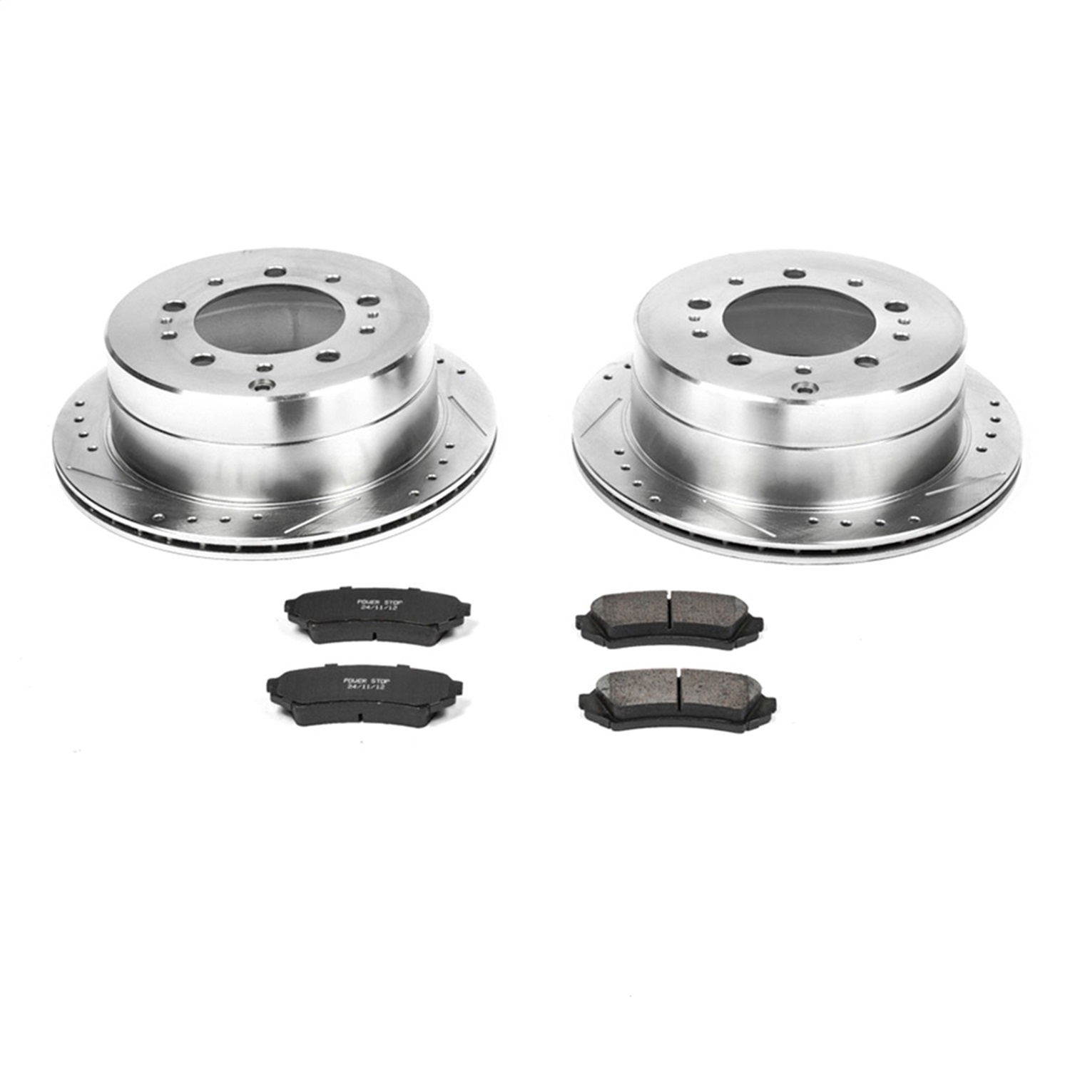 Power Stop - K1134 - Rear - Disc Brake Pad and Rotor Kit