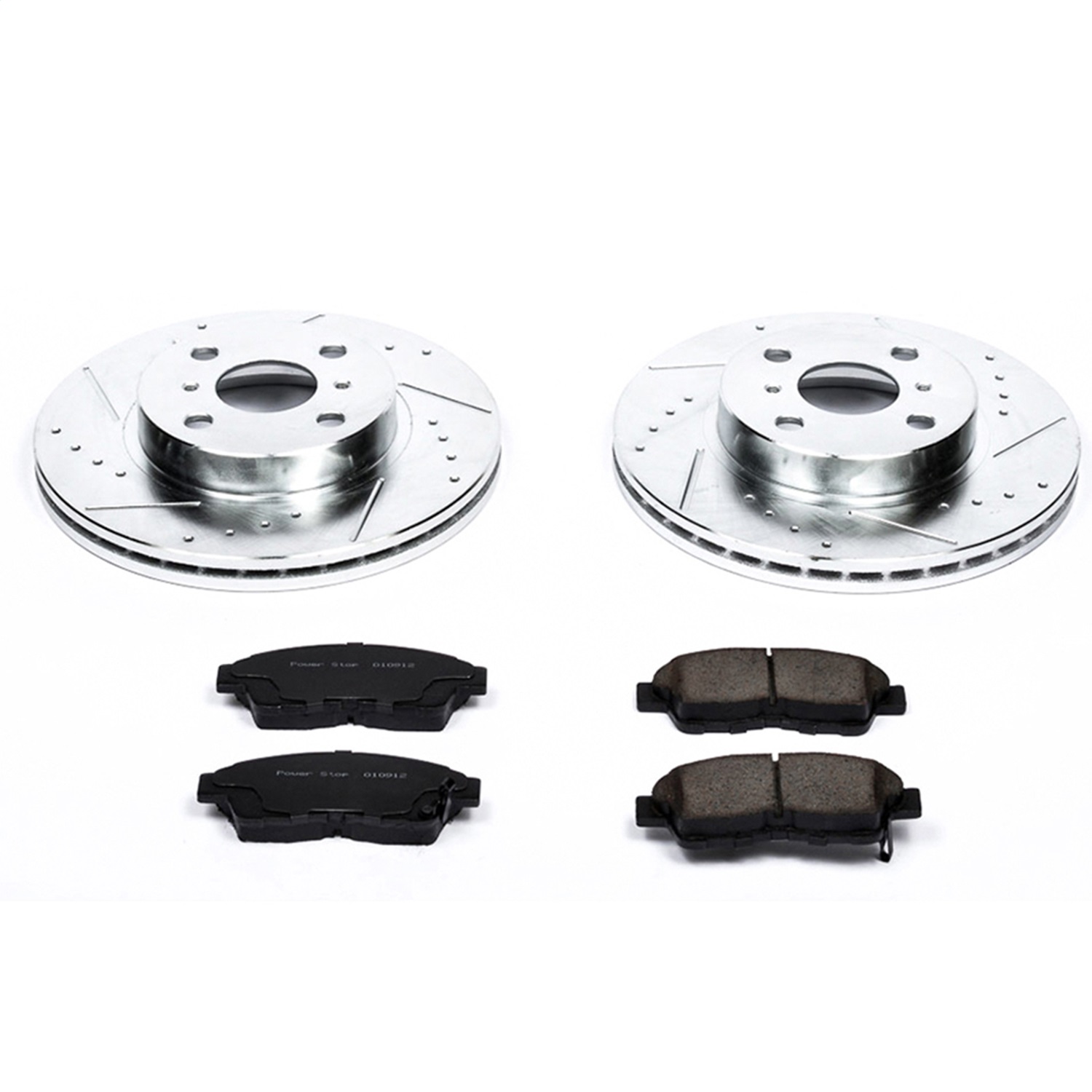 Power Stop - K1151 - Front - Disc Brake Pad and Rotor Kit