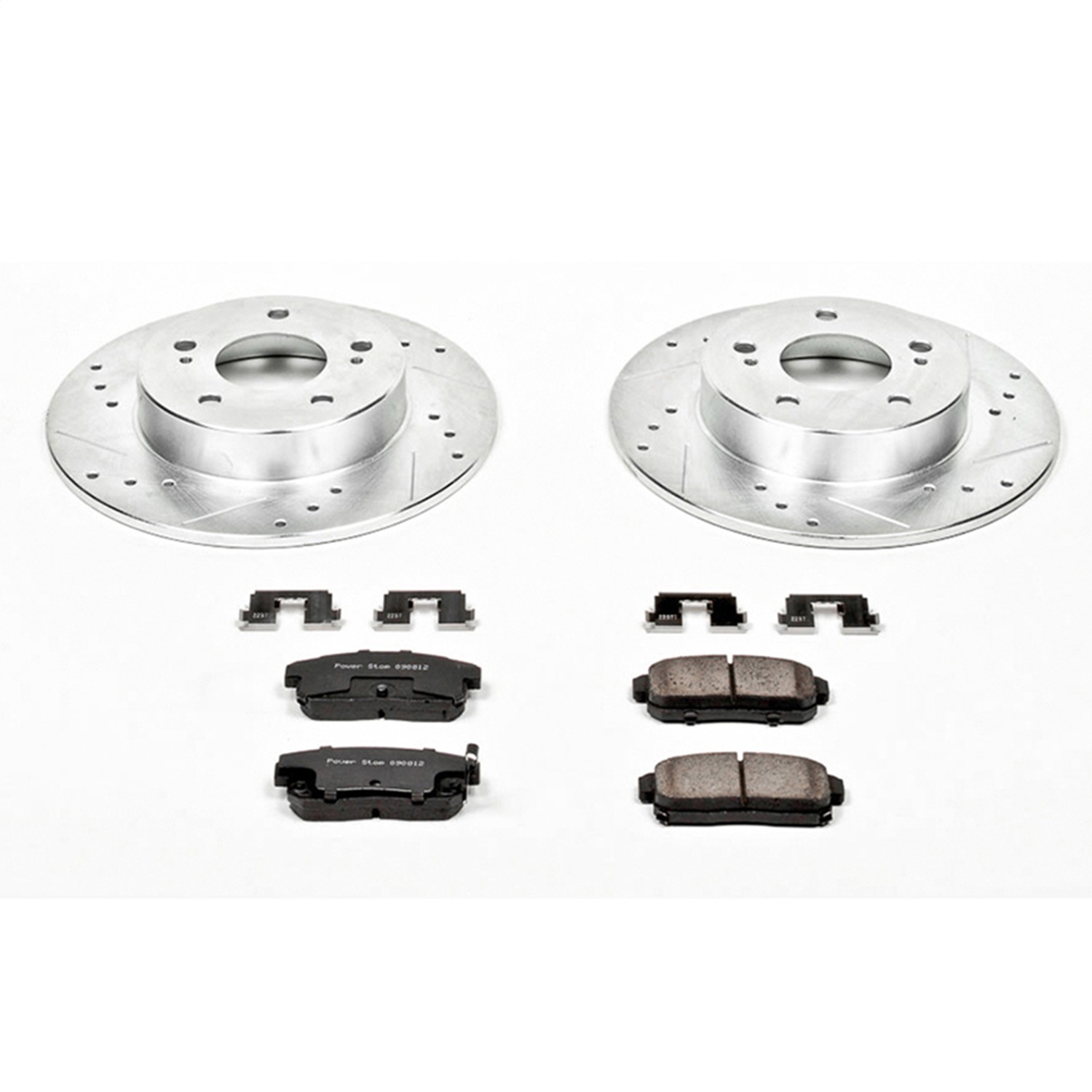 Power Stop - K1169 - Rear - Disc Brake Pad and Rotor Kit