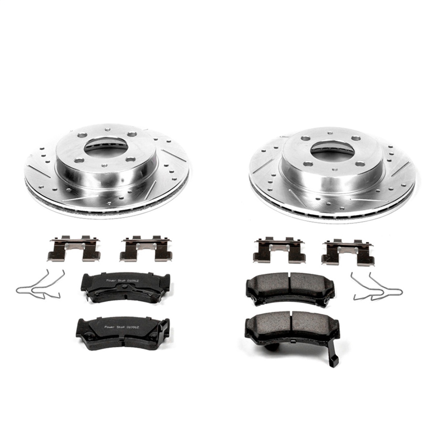 Power Stop - K1170 - Front - Disc Brake Pad and Rotor Kit