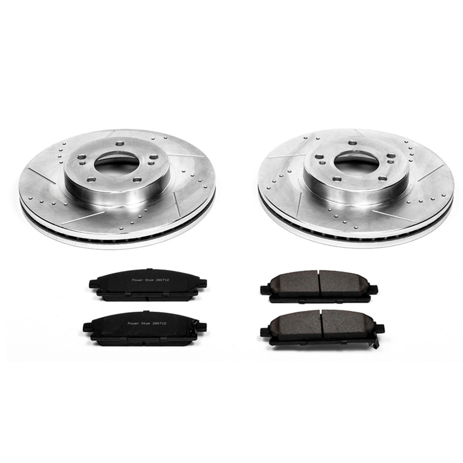 Power Stop - K1179 - Front - Disc Brake Pad and Rotor Kit