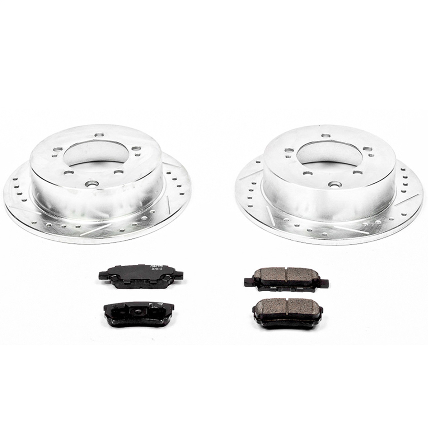 Power Stop - K1202 - Rear - Disc Brake Pad and Rotor Kit