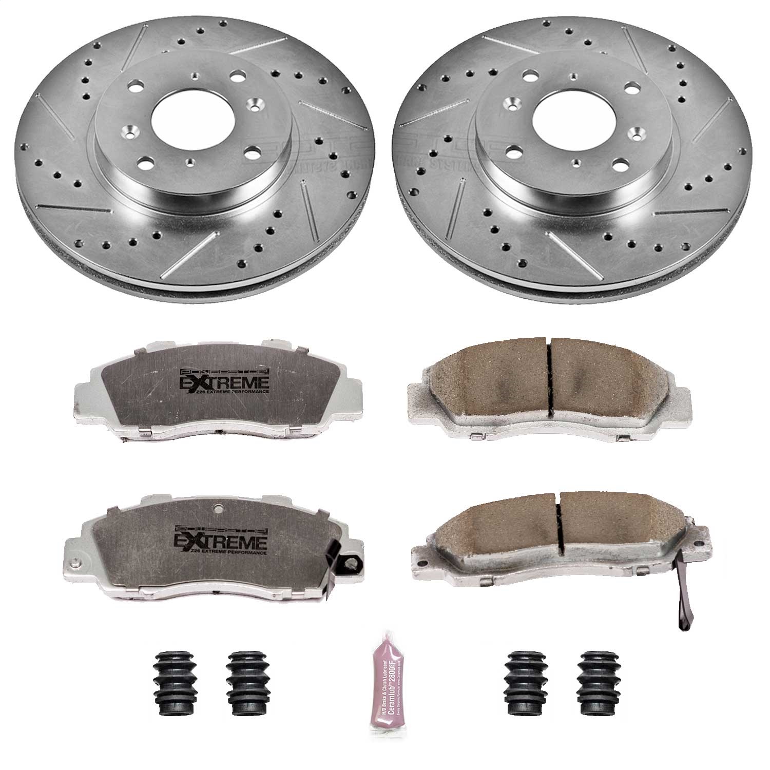 Power Stop - K1237-26 - Front - Disc Brake Pad and Rotor Kit
