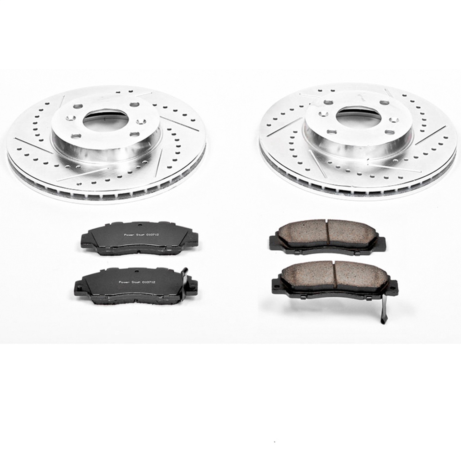 Power Stop - K1237 - Front - Disc Brake Pad and Rotor Kit