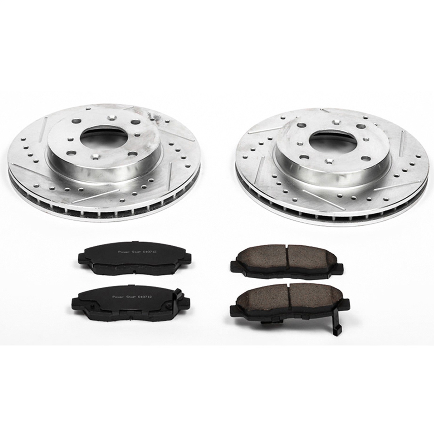 Power Stop - K1239 - Front - Disc Brake Pad and Rotor Kit